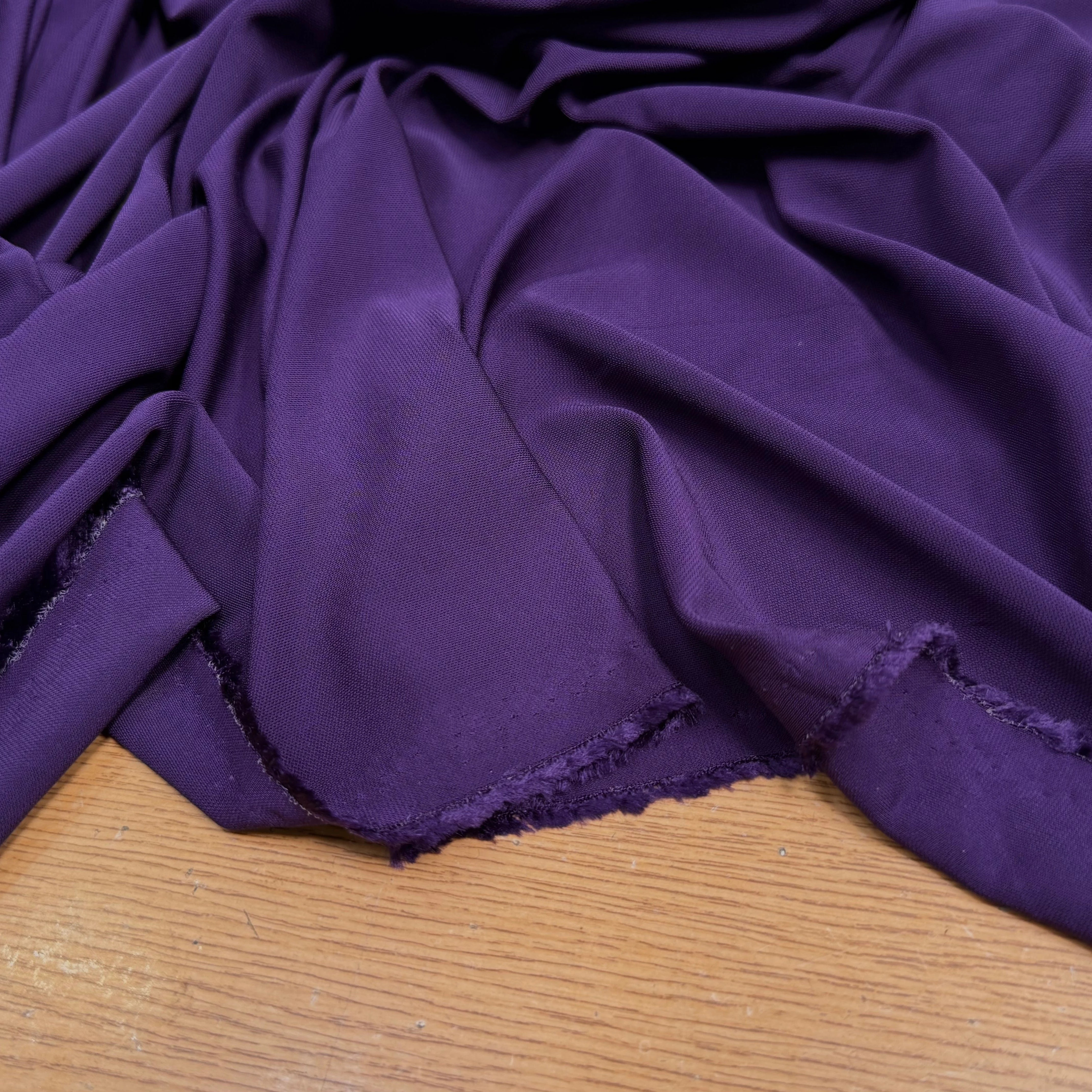 MAILLE CREPÉE ULTRA STRETCH PURPLE - My Little Coupon
