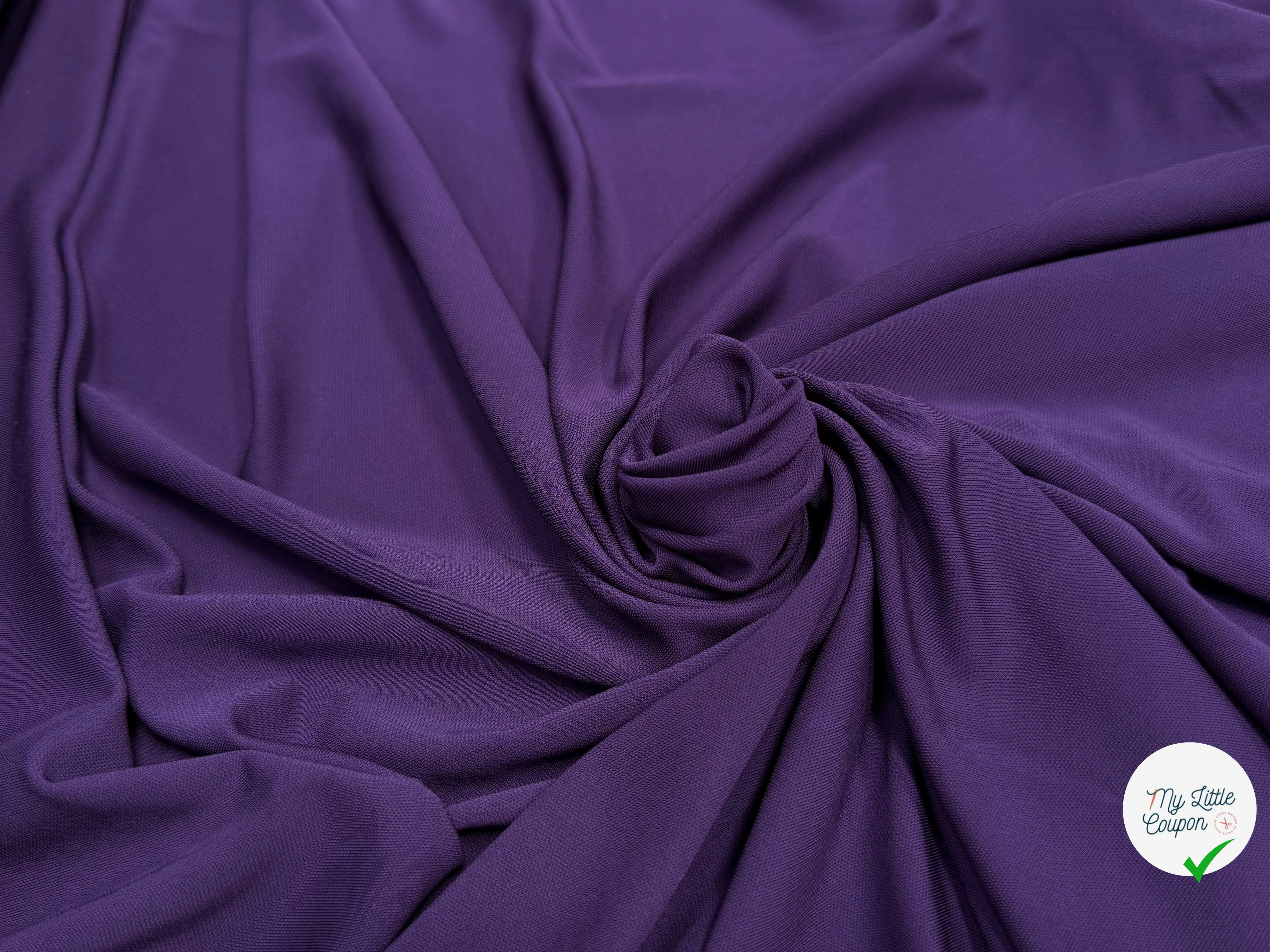 MAILLE CREPÉE ULTRA STRETCH PURPLE - My Little Coupon