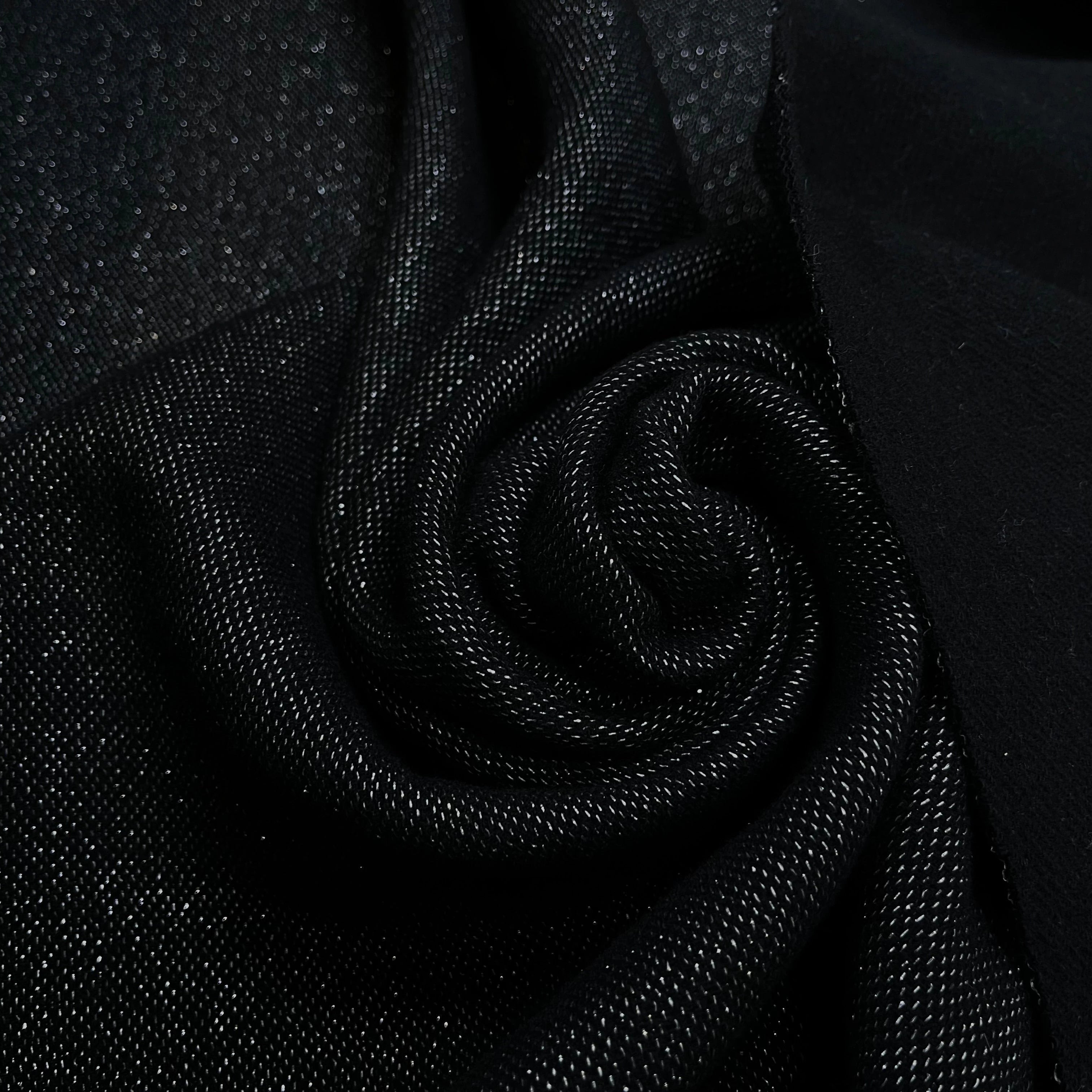 MAILLE DE LAINE DOUBLE FACE UNE FACE BRILLANTE - My Little Coupon