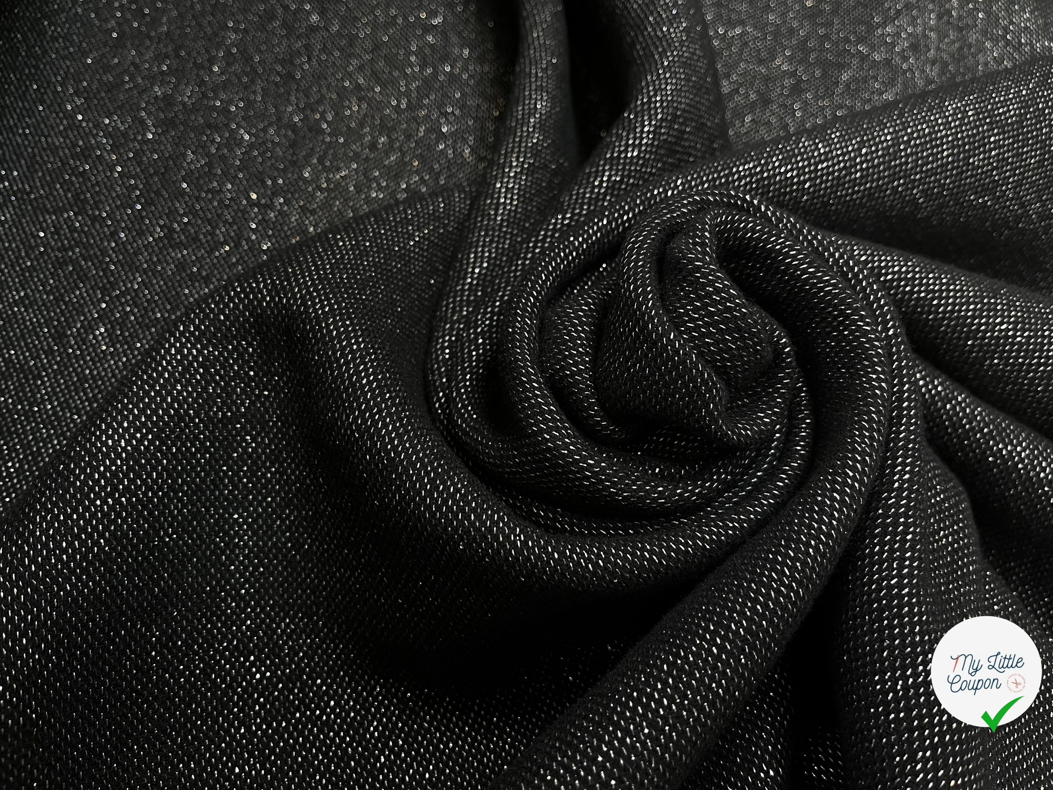 MAILLE DE LAINE DOUBLE FACE UNE FACE BRILLANTE - My Little Coupon