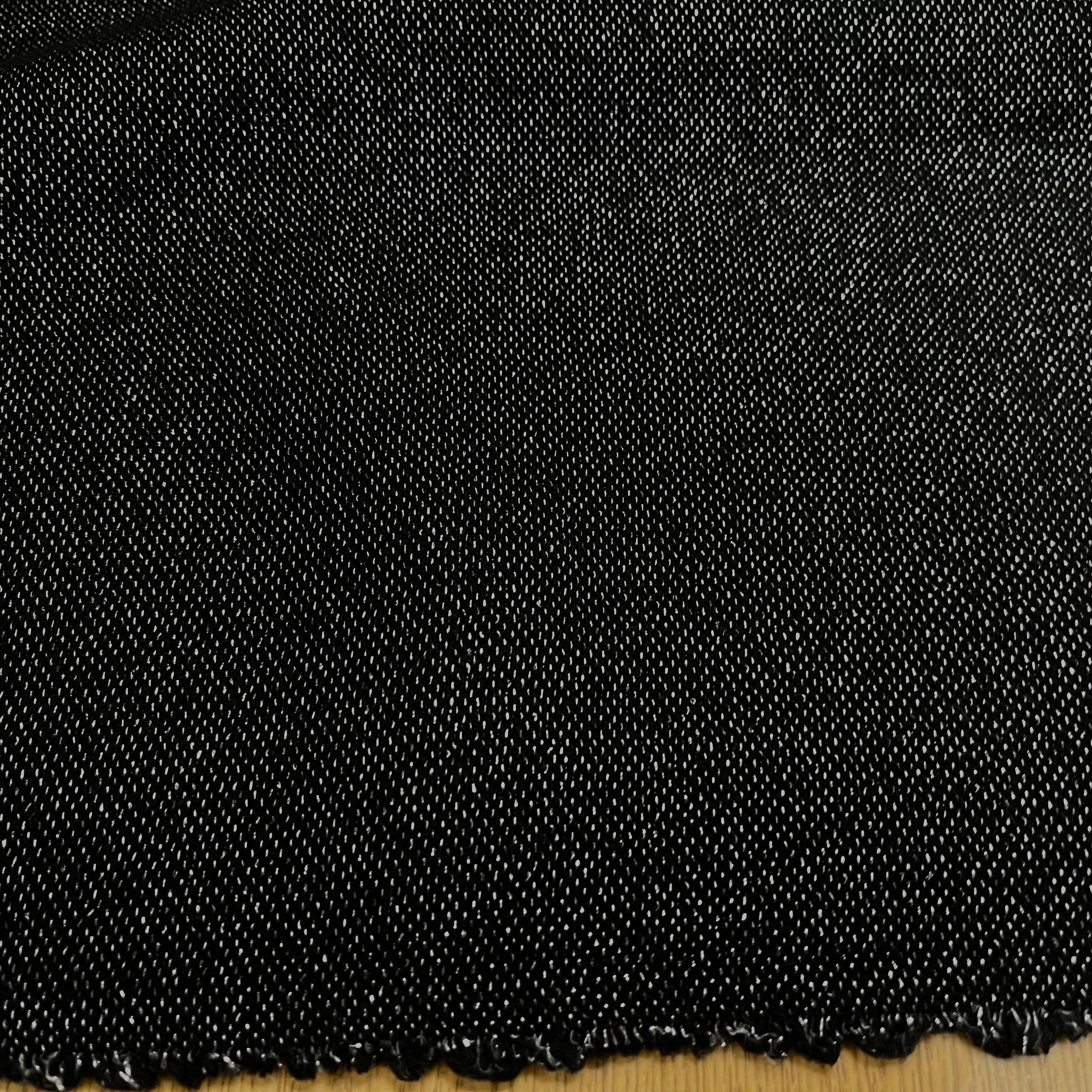 MAILLE DE LAINE DOUBLE FACE UNE FACE BRILLANTE - My Little Coupon