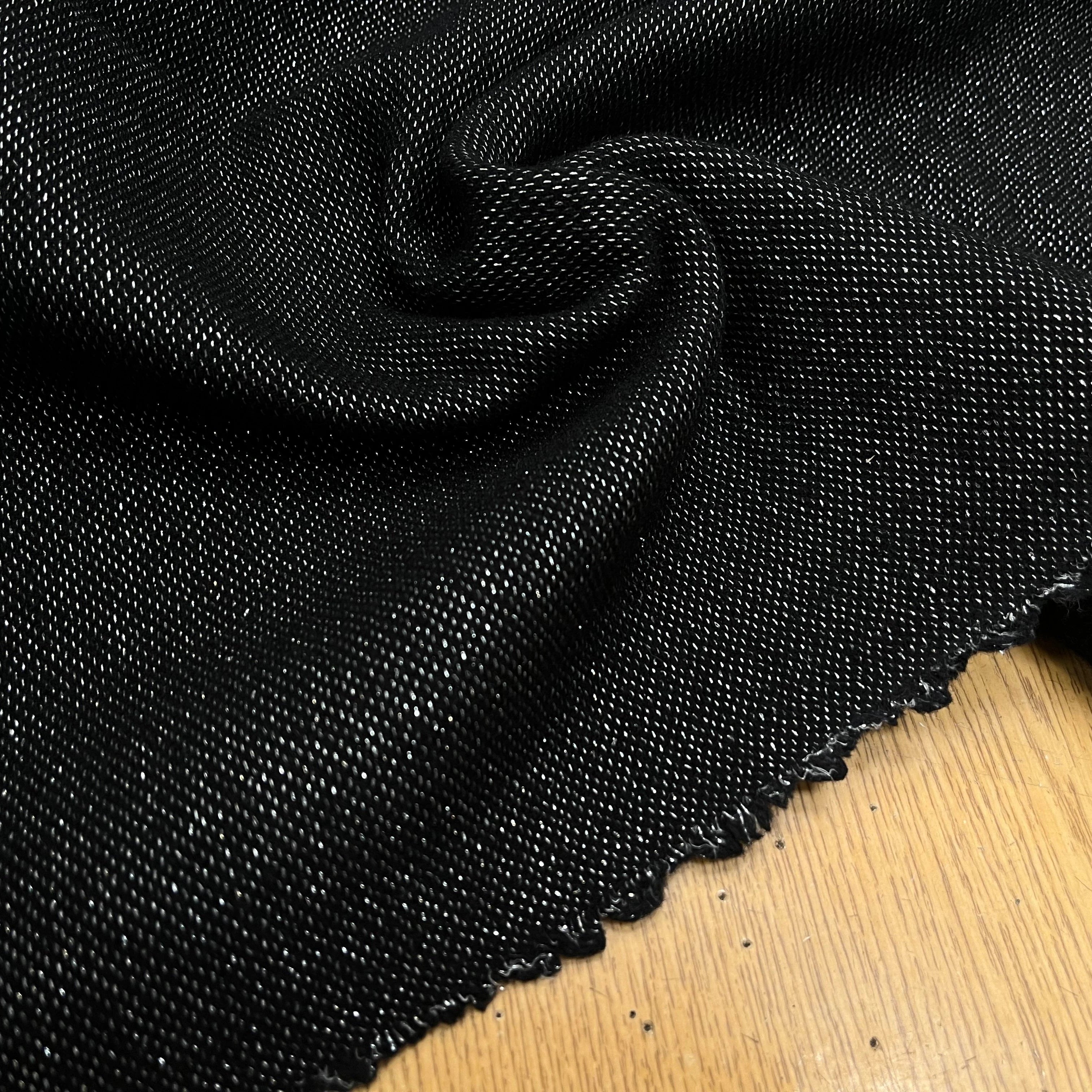 MAILLE DE LAINE DOUBLE FACE UNE FACE BRILLANTE - My Little Coupon