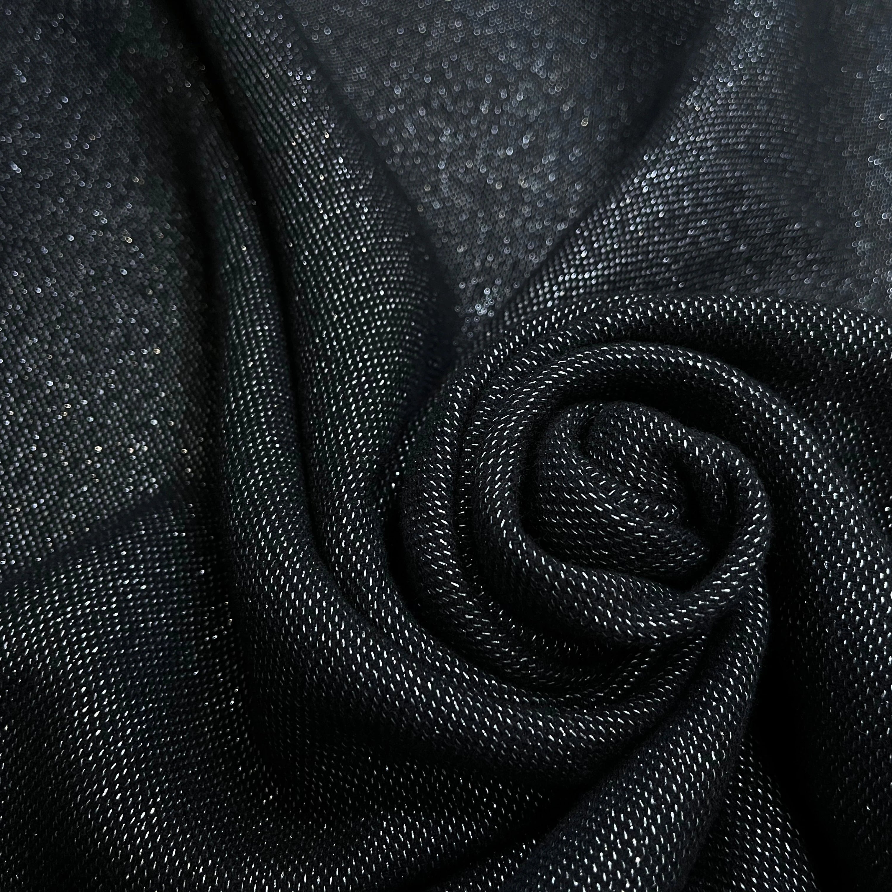 MAILLE DE LAINE DOUBLE FACE UNE FACE BRILLANTE - My Little Coupon