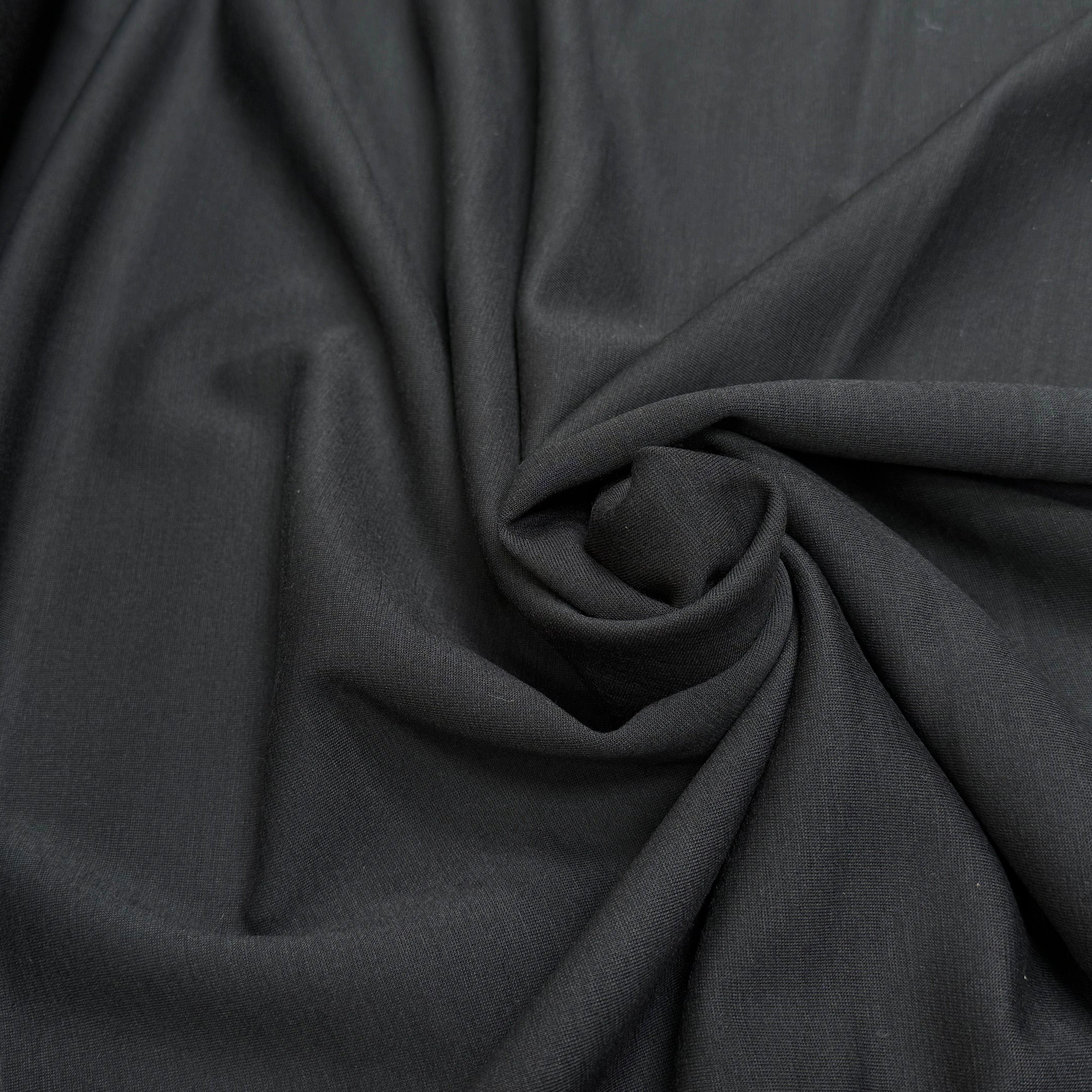 MAILLE DE LAINE LOURDE TRÈS BELLE TENUE NOIRE - My Little Coupon
