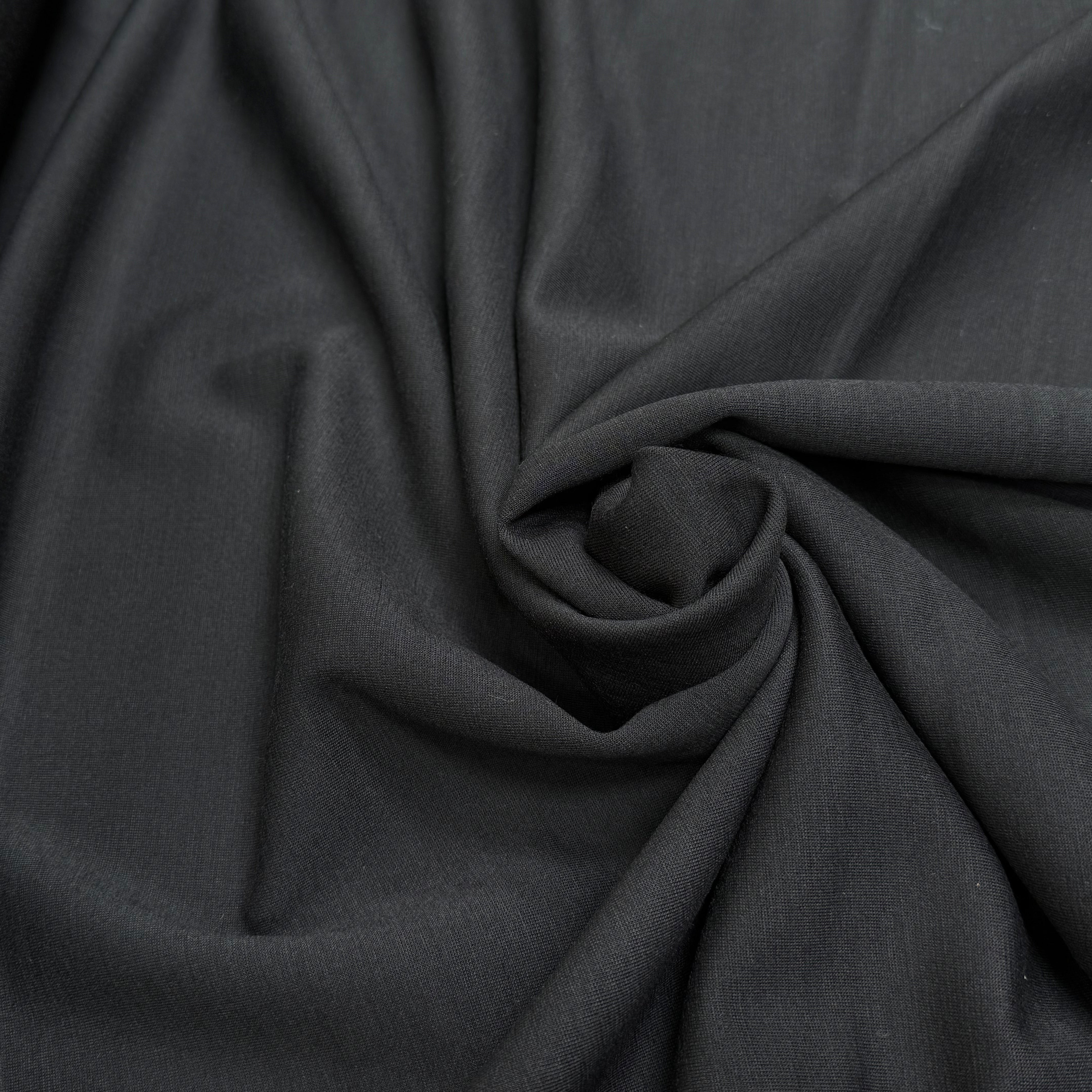 MAILLE DE LAINE LOURDE TRÈS BELLE TENUE NOIRE - My Little Coupon