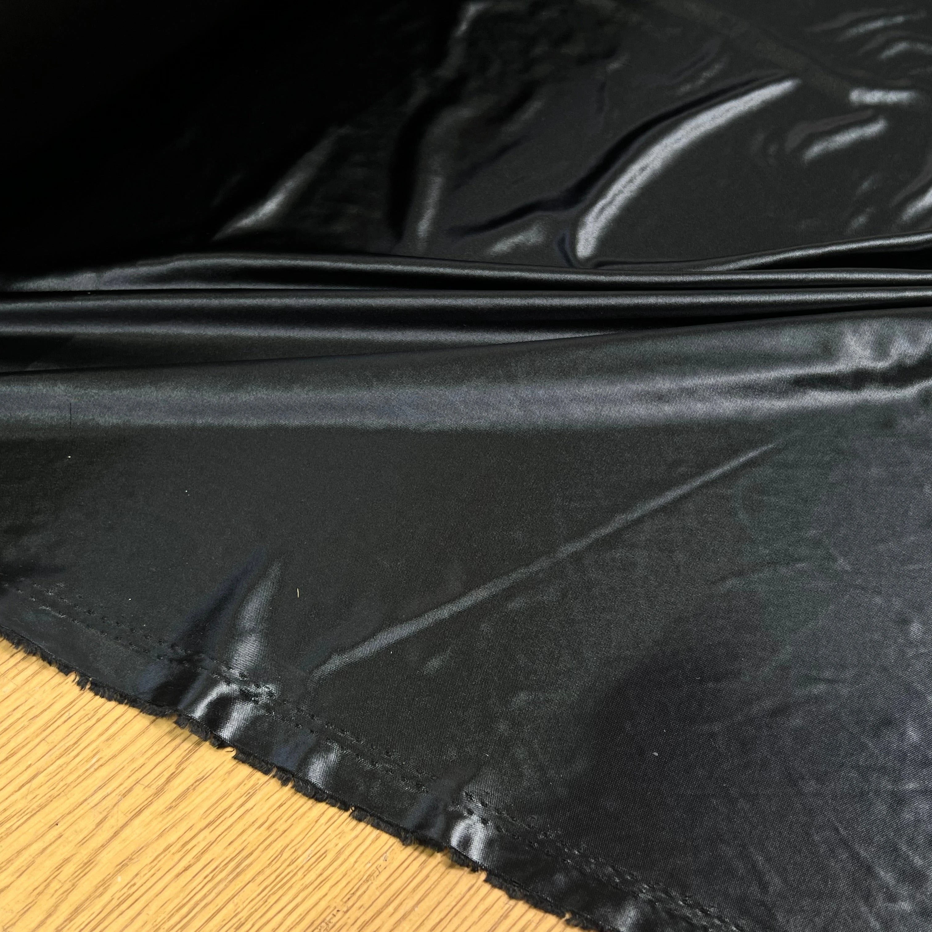 MAILLE EFFET CUIR FROIDE ET SOUPLE NOIR - My Little Coupon