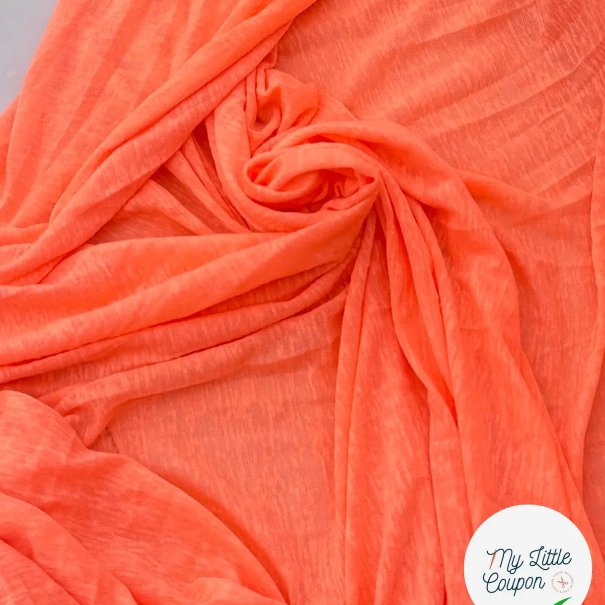 MAILLE EFFET LIN CHIC ORANGE FLASHY MLC INTERN