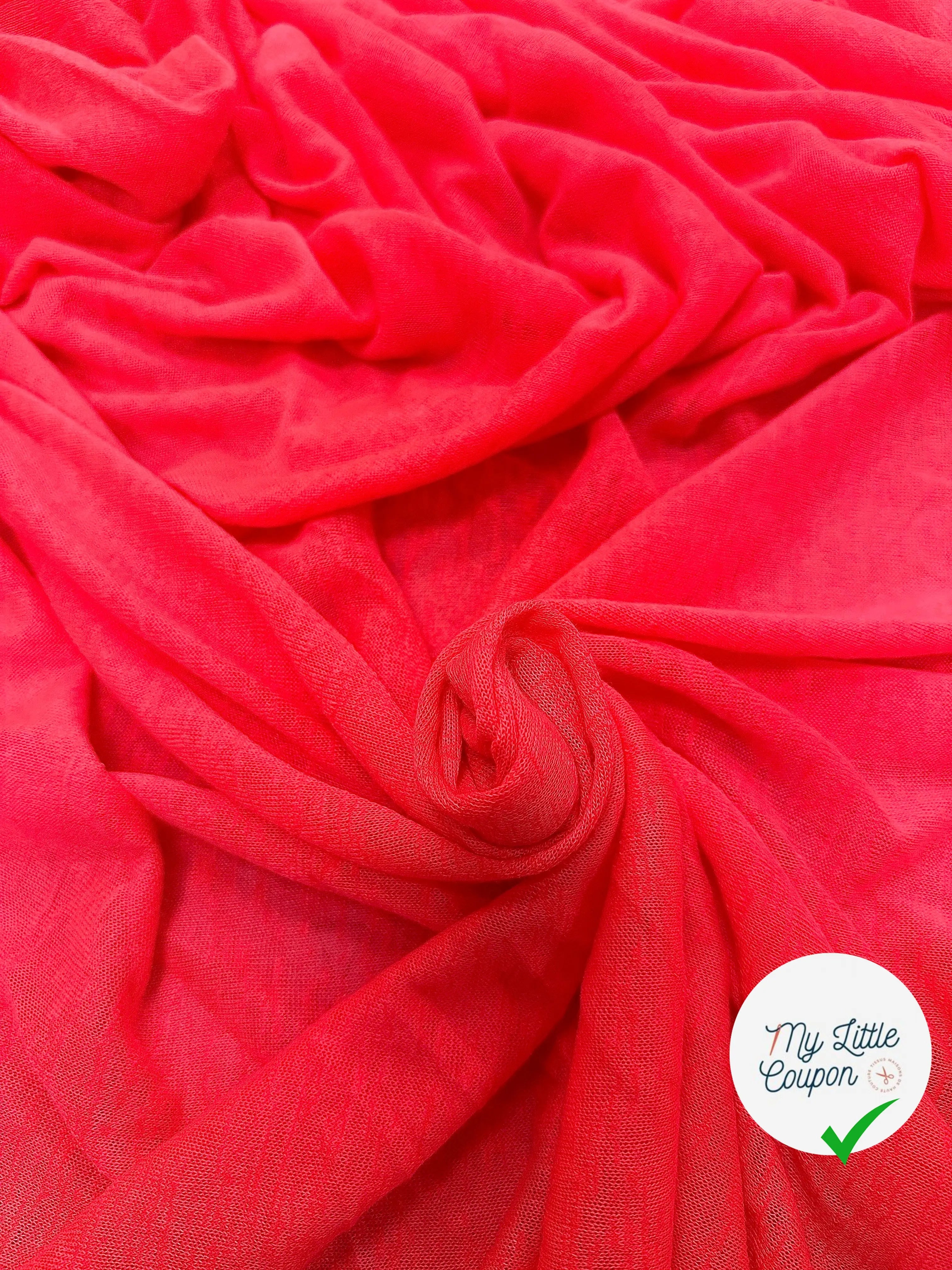 MAILLE EFFET LIN CHIC ROSE PAMPLEMOUSSE FLASHY MLC INTERN