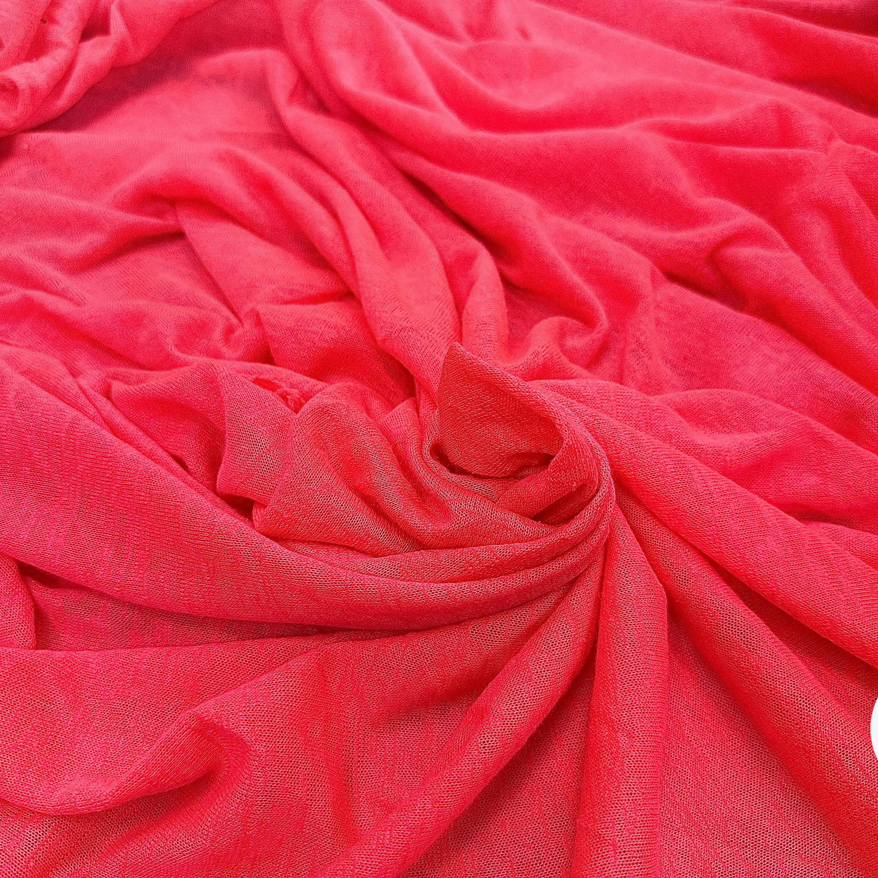 MAILLE EFFET LIN CHIC ROSE PAMPLEMOUSSE FLASHY MLC INTERN