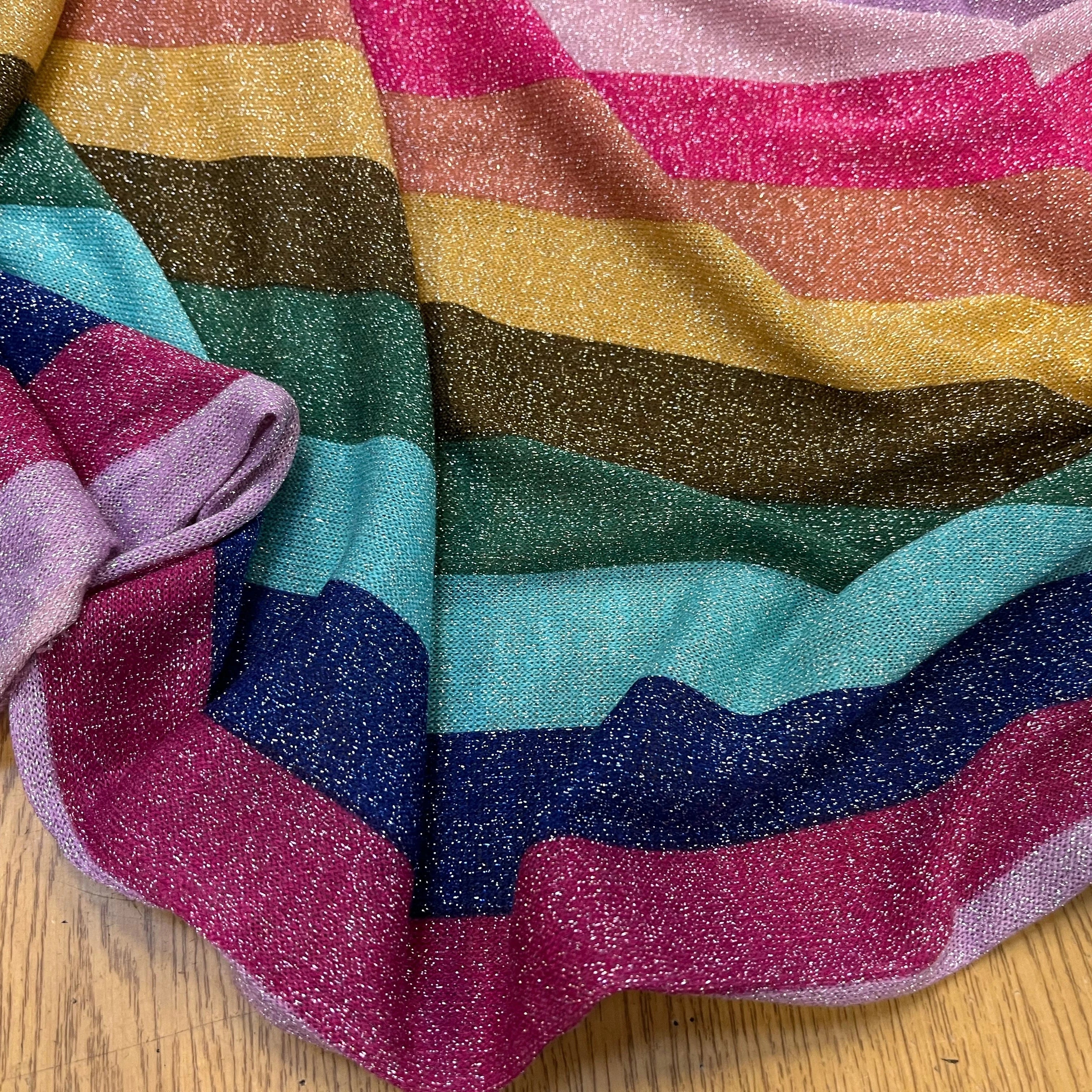 MAILLE FESTIVE MULTICOLORES BRILLANTE - My Little Coupon