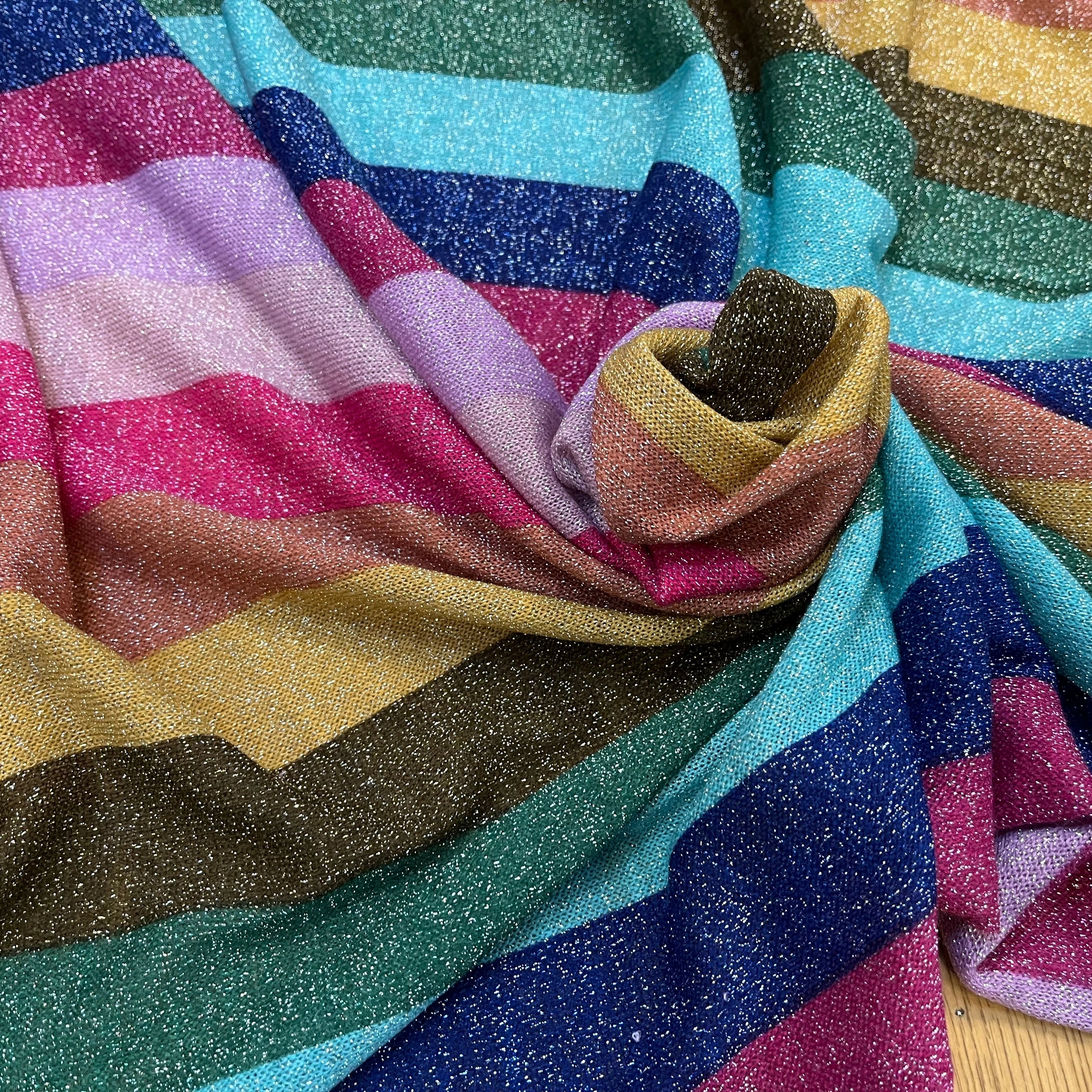 MAILLE FESTIVE MULTICOLORES BRILLANTE - My Little Coupon