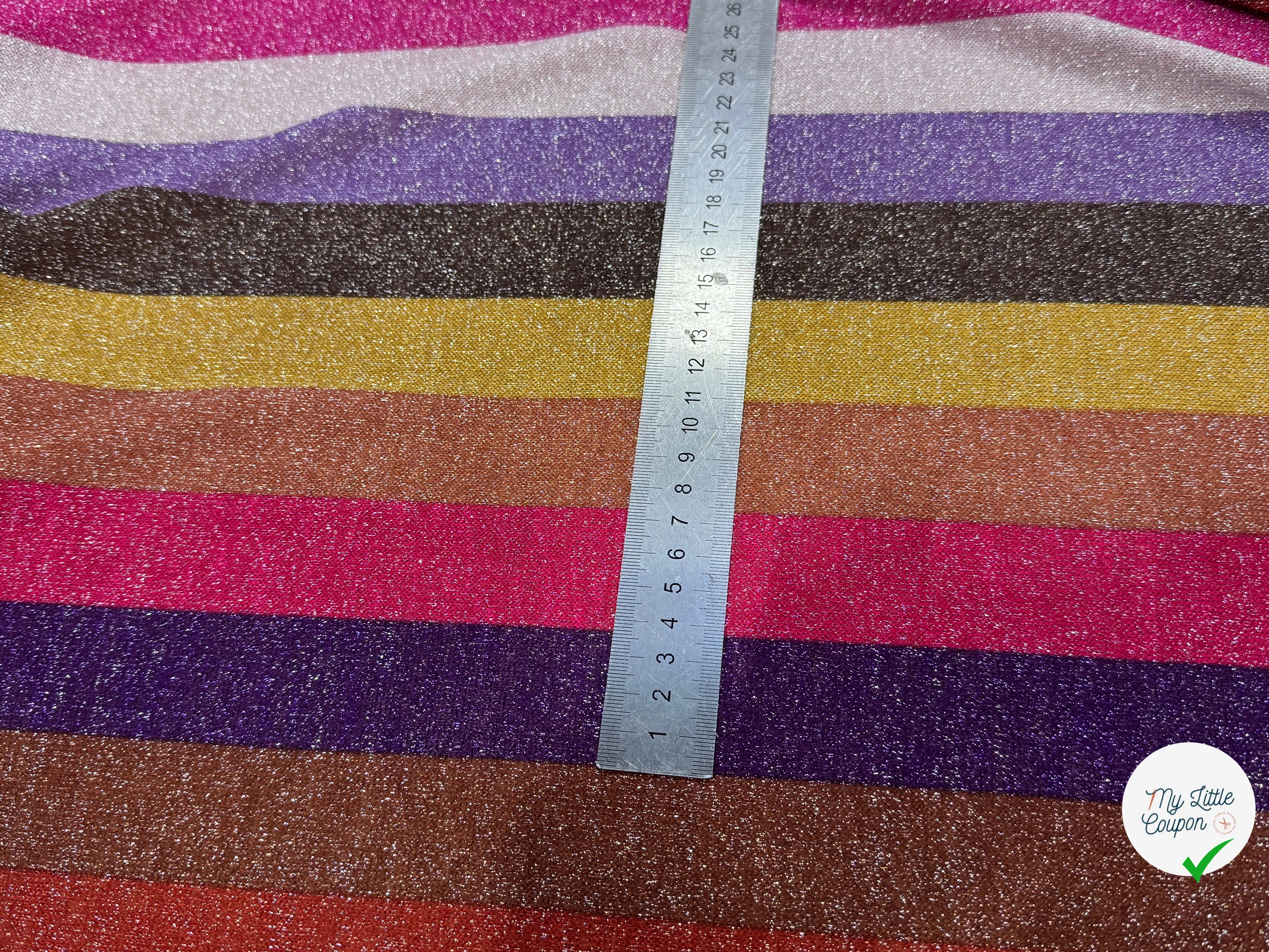 MAILLE FESTIVE MULTICOLORES #2 BRILLANTE - My Little Coupon