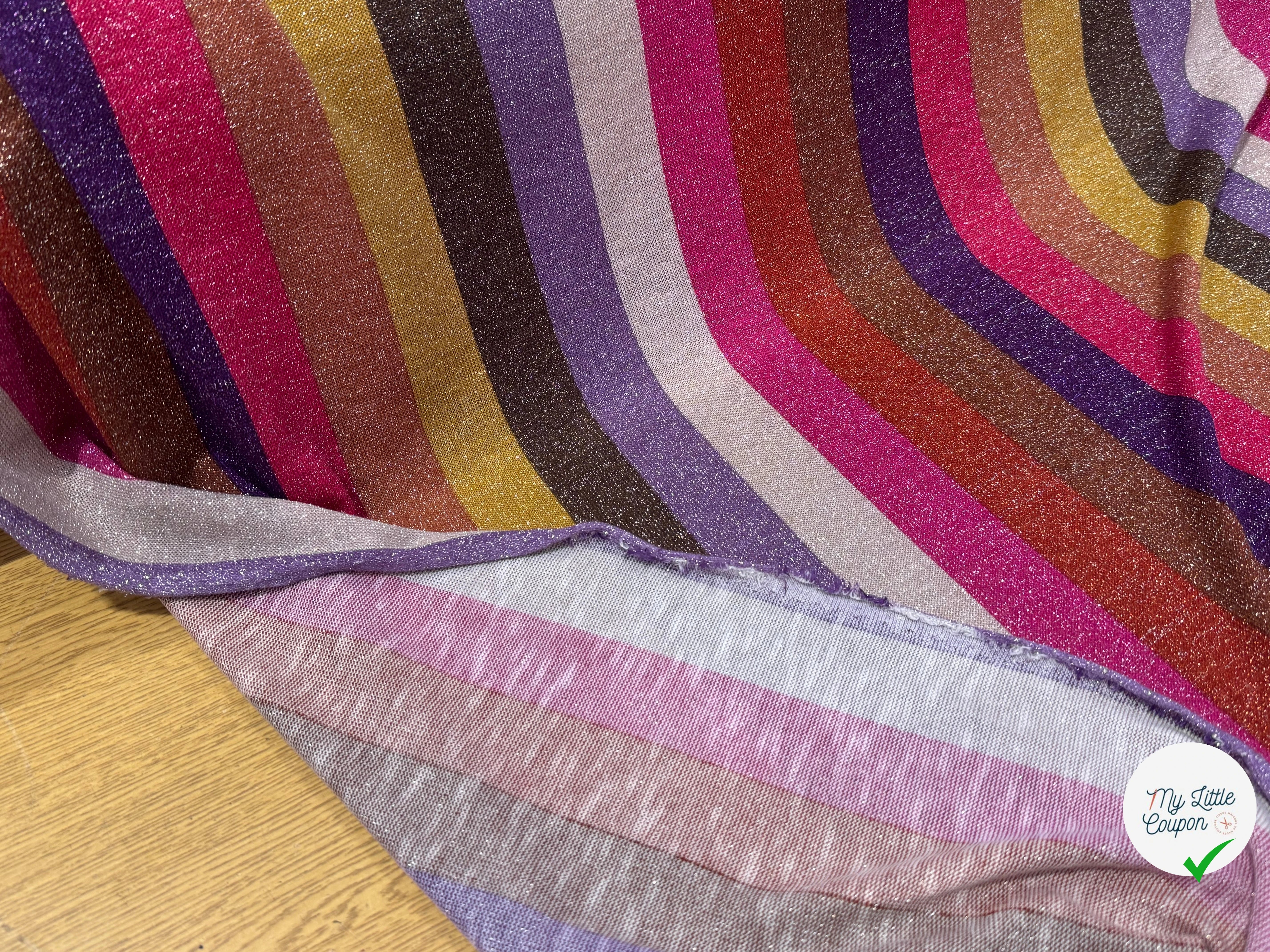 MAILLE FESTIVE MULTICOLORES #2 BRILLANTE - My Little Coupon