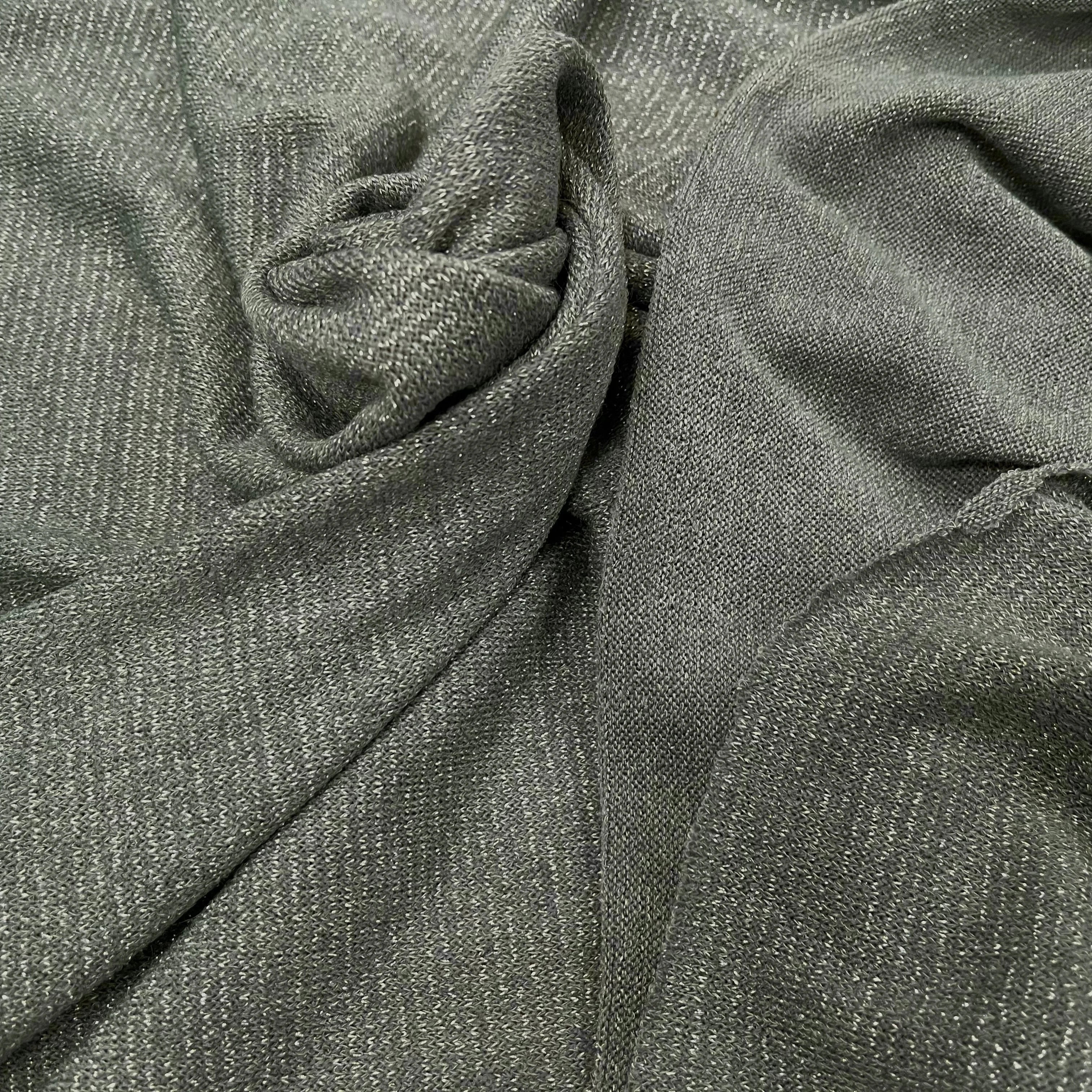 MAILLE FÊTE LÉGÈREMENT BRILLANTE KAKI - My Little Coupon