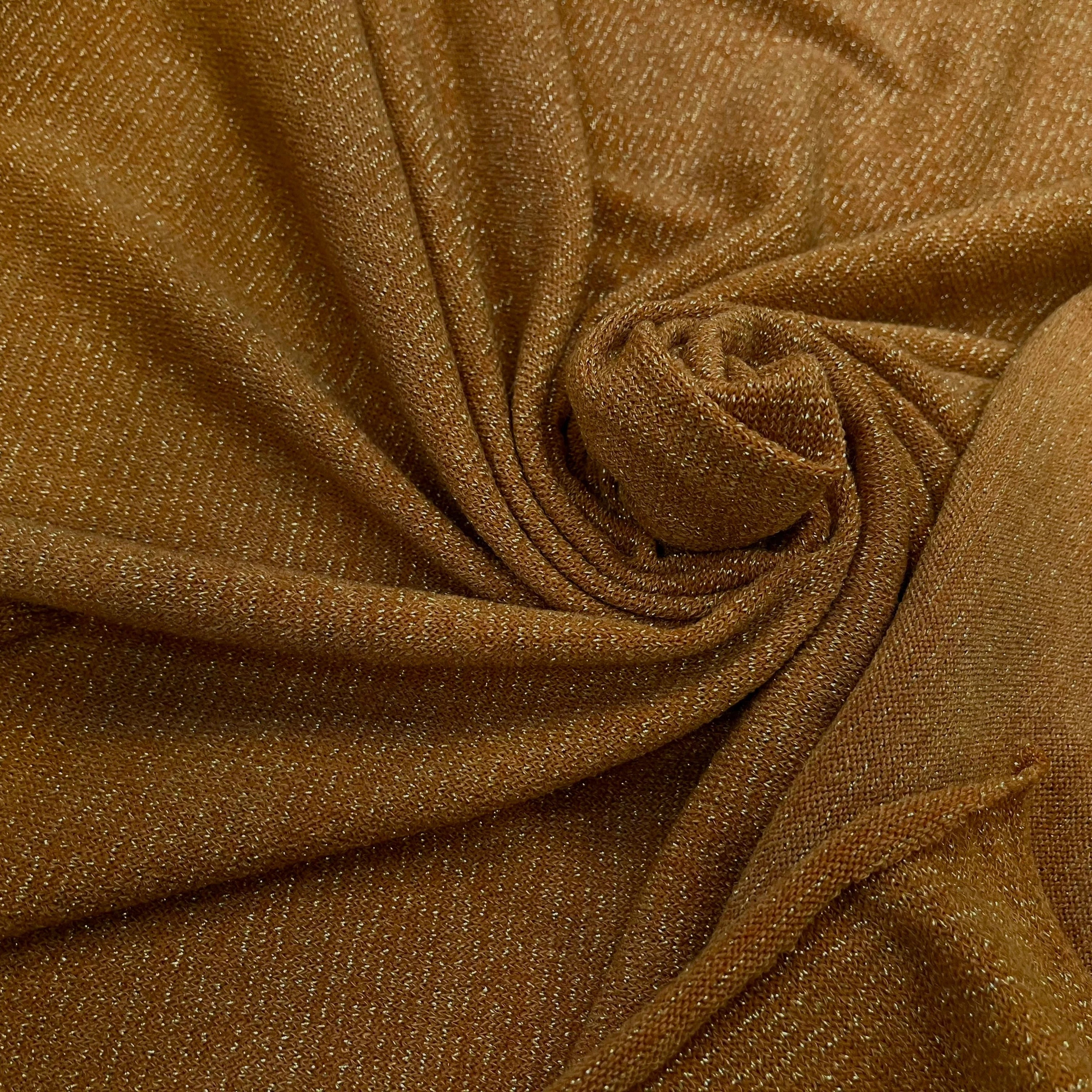 MAILLE FÊTE LÉGÈREMENT BRILLANTE MOUTARDE - My Little Coupon