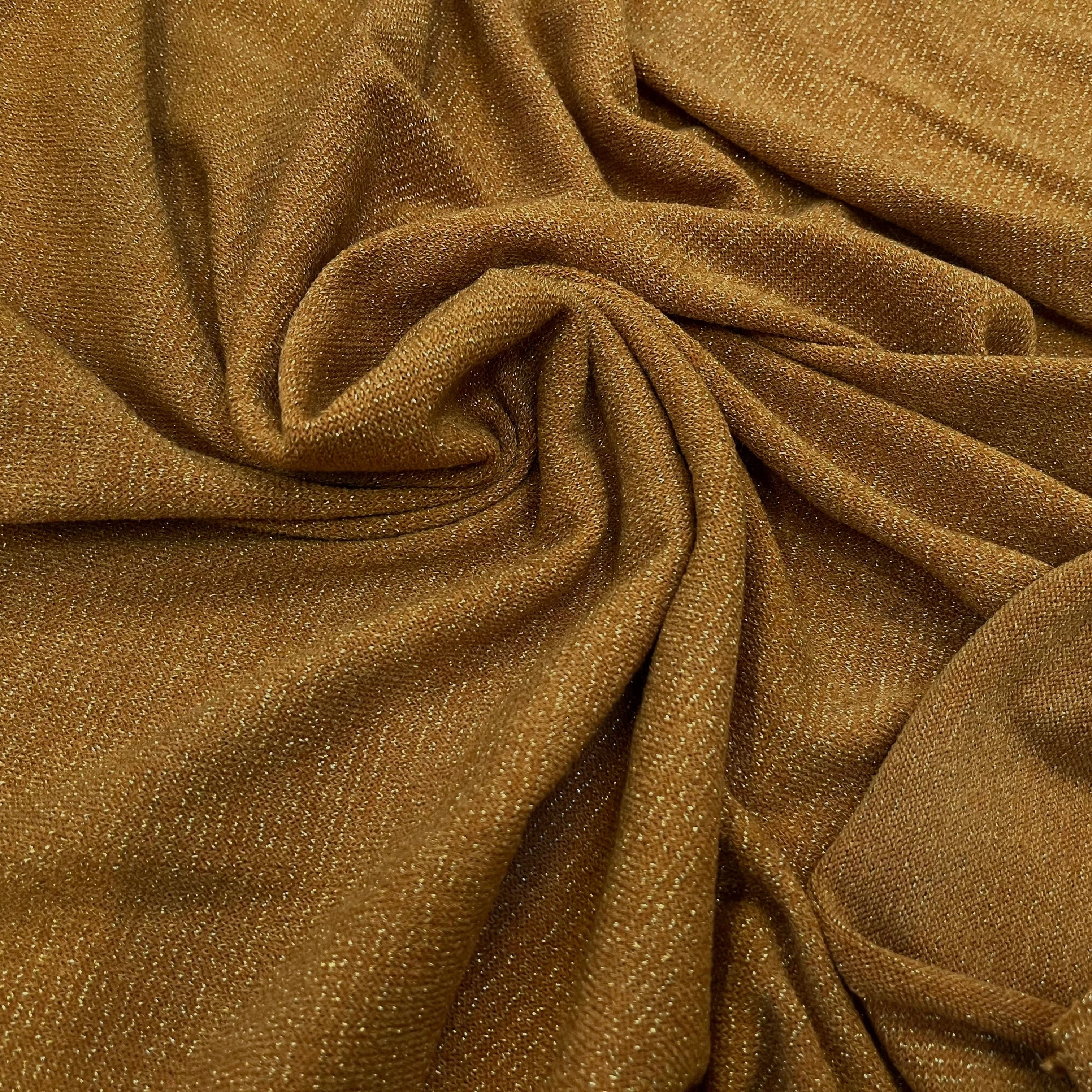 MAILLE FÊTE LÉGÈREMENT BRILLANTE MOUTARDE - My Little Coupon