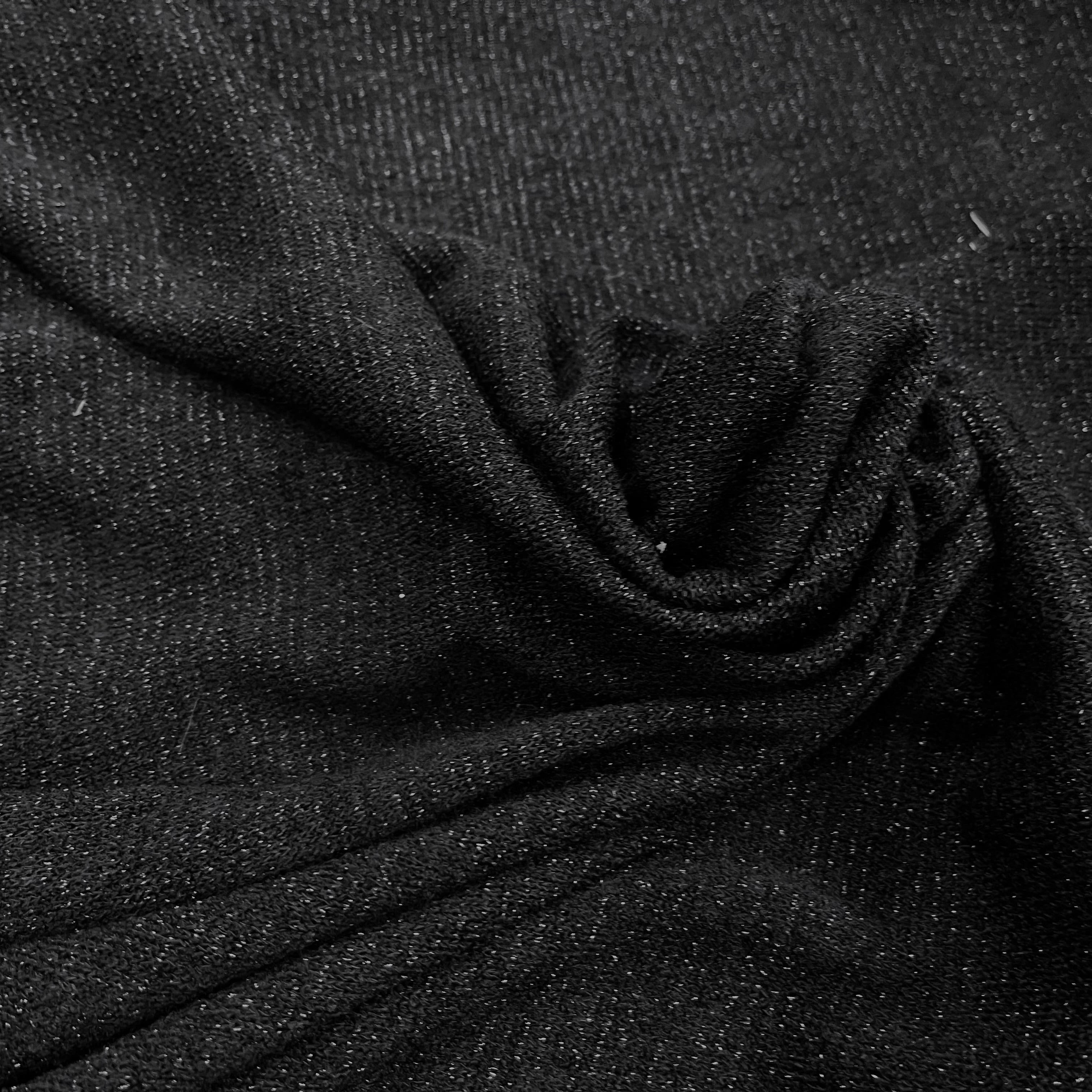 MAILLE FÊTE NOIR LÉGÈREMENT BRILLANTE - My Little Coupon