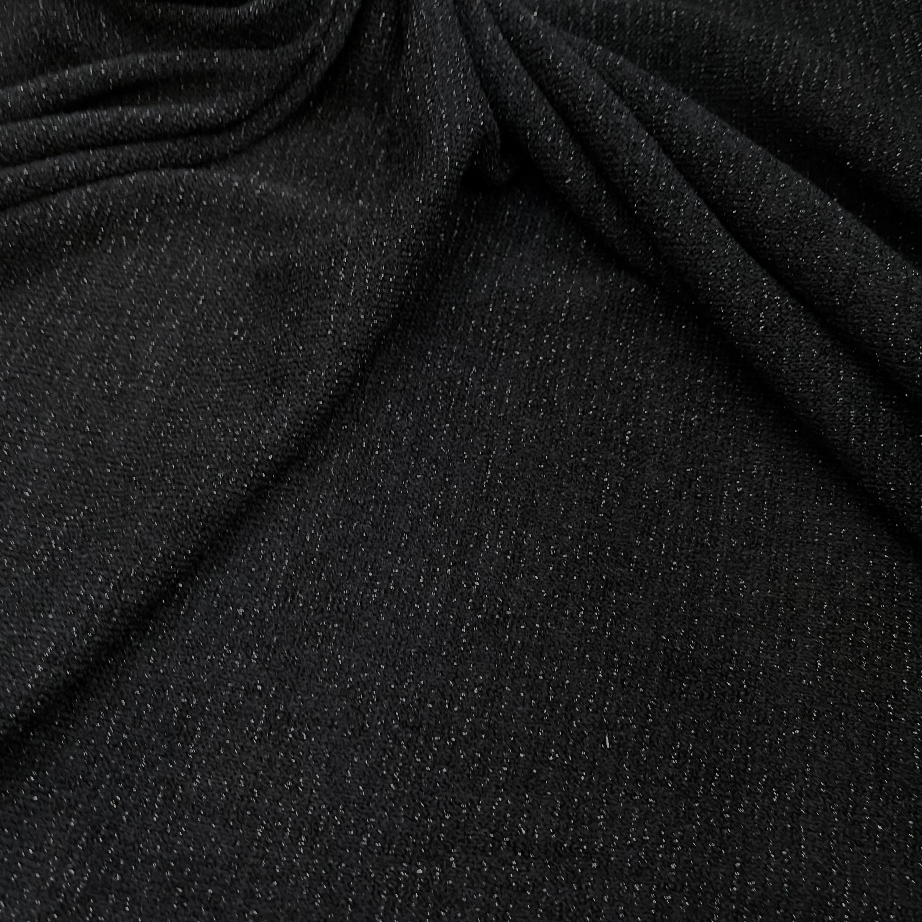 MAILLE FÊTE NOIR LÉGÈREMENT BRILLANTE - My Little Coupon