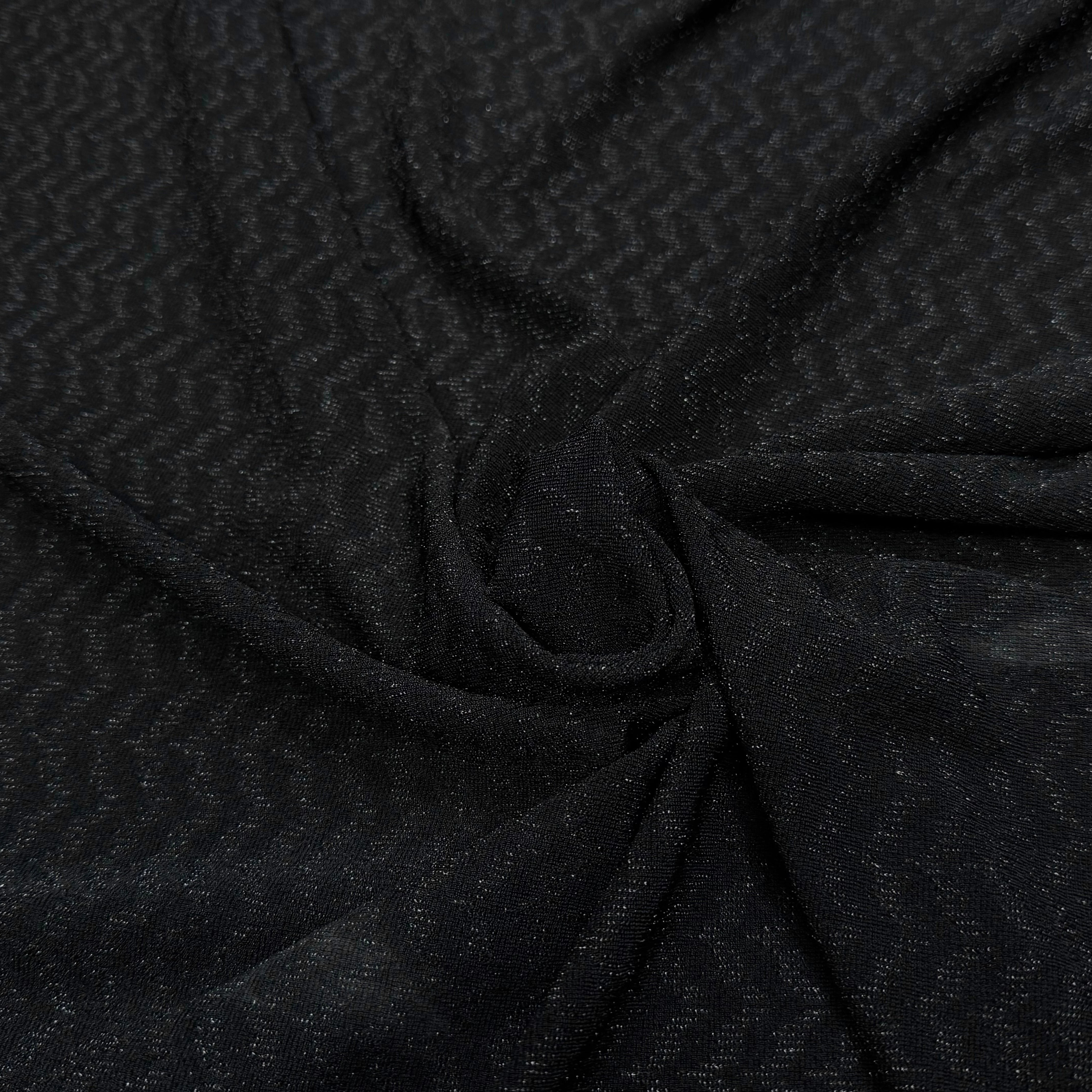 MAILLE FÊTE ULTRA STRETCH BRILLANT BLACK - My Little Coupon