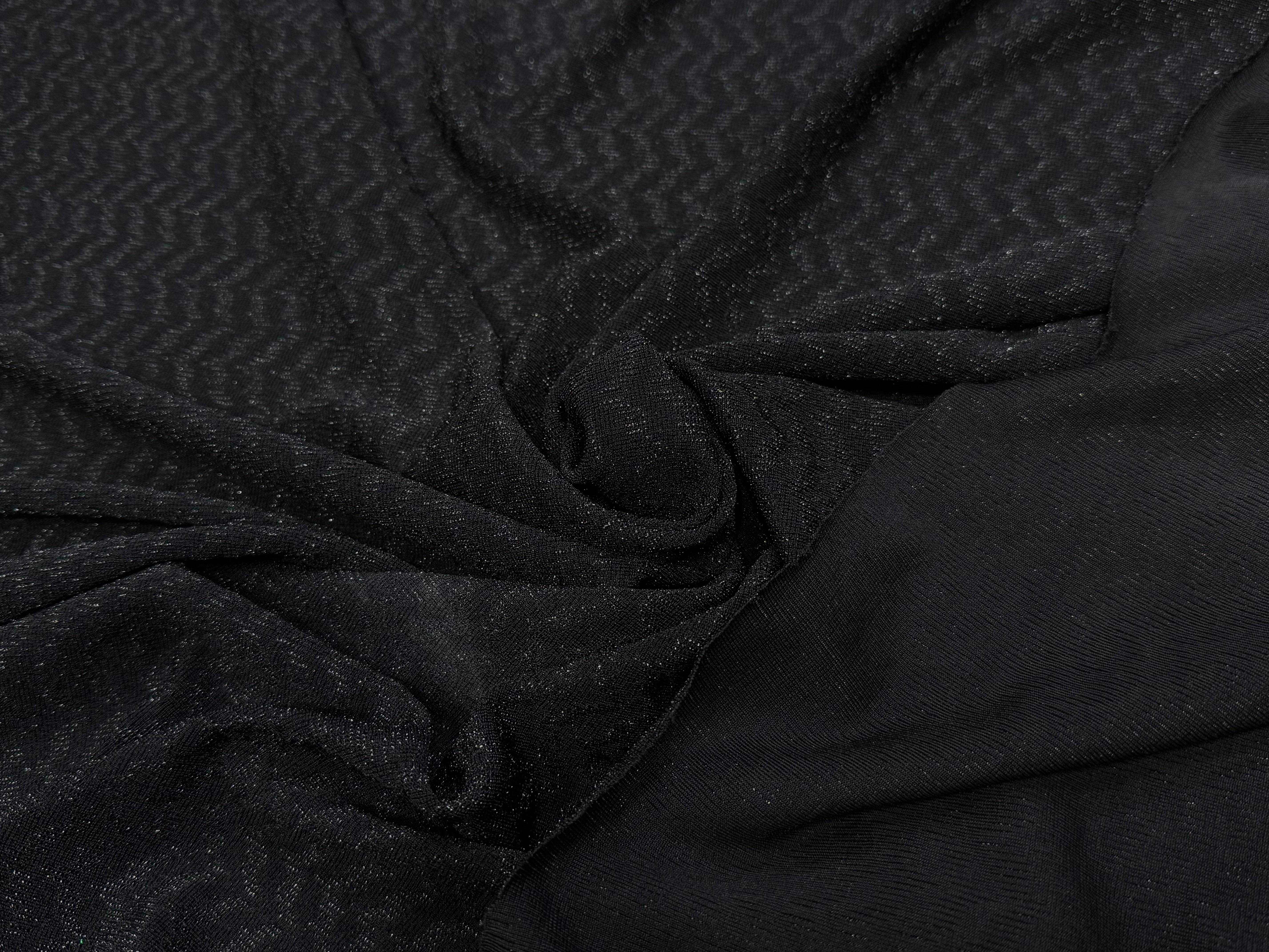 MAILLE FÊTE ULTRA STRETCH BRILLANT BLACK - My Little Coupon