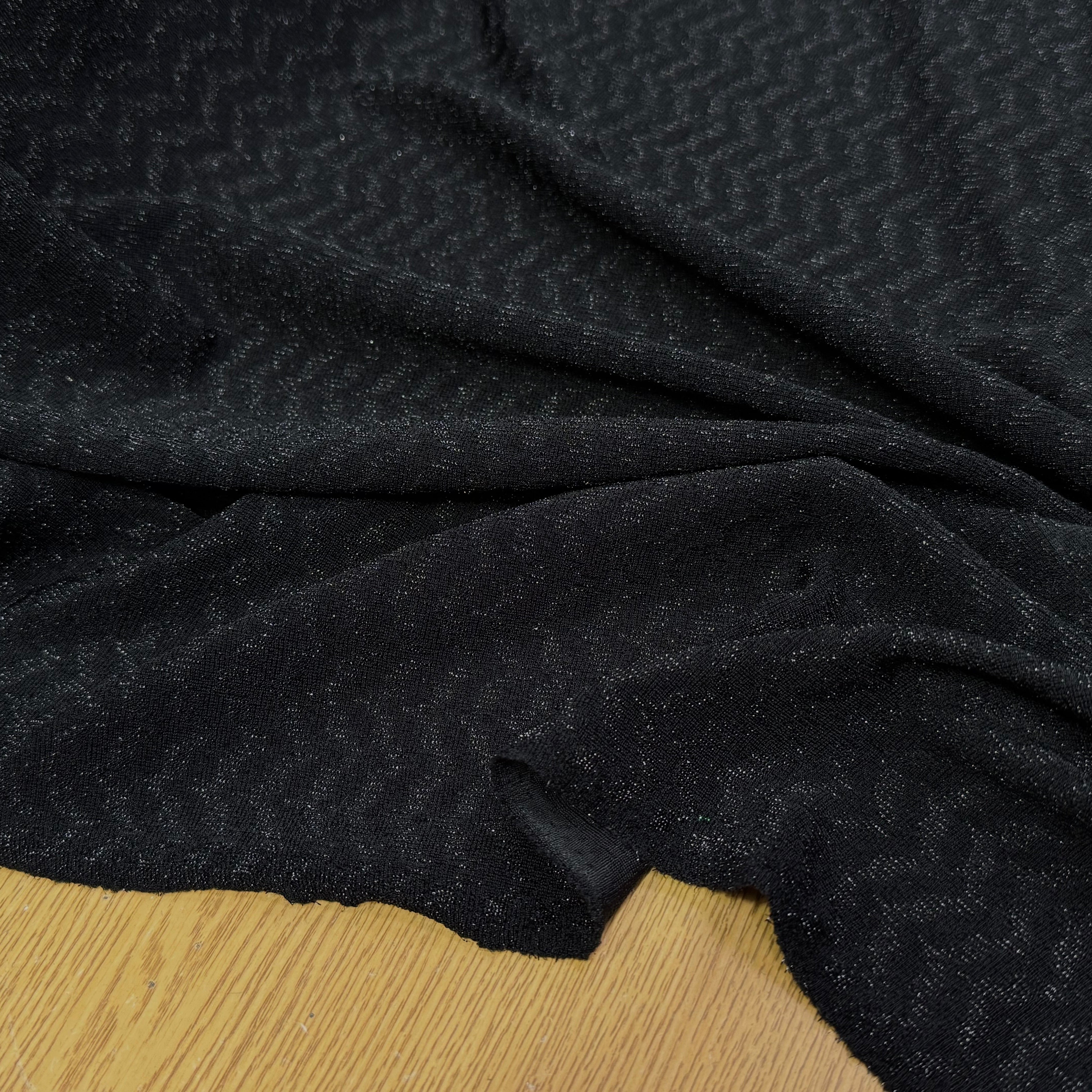 MAILLE FÊTE ULTRA STRETCH BRILLANT BLACK - My Little Coupon