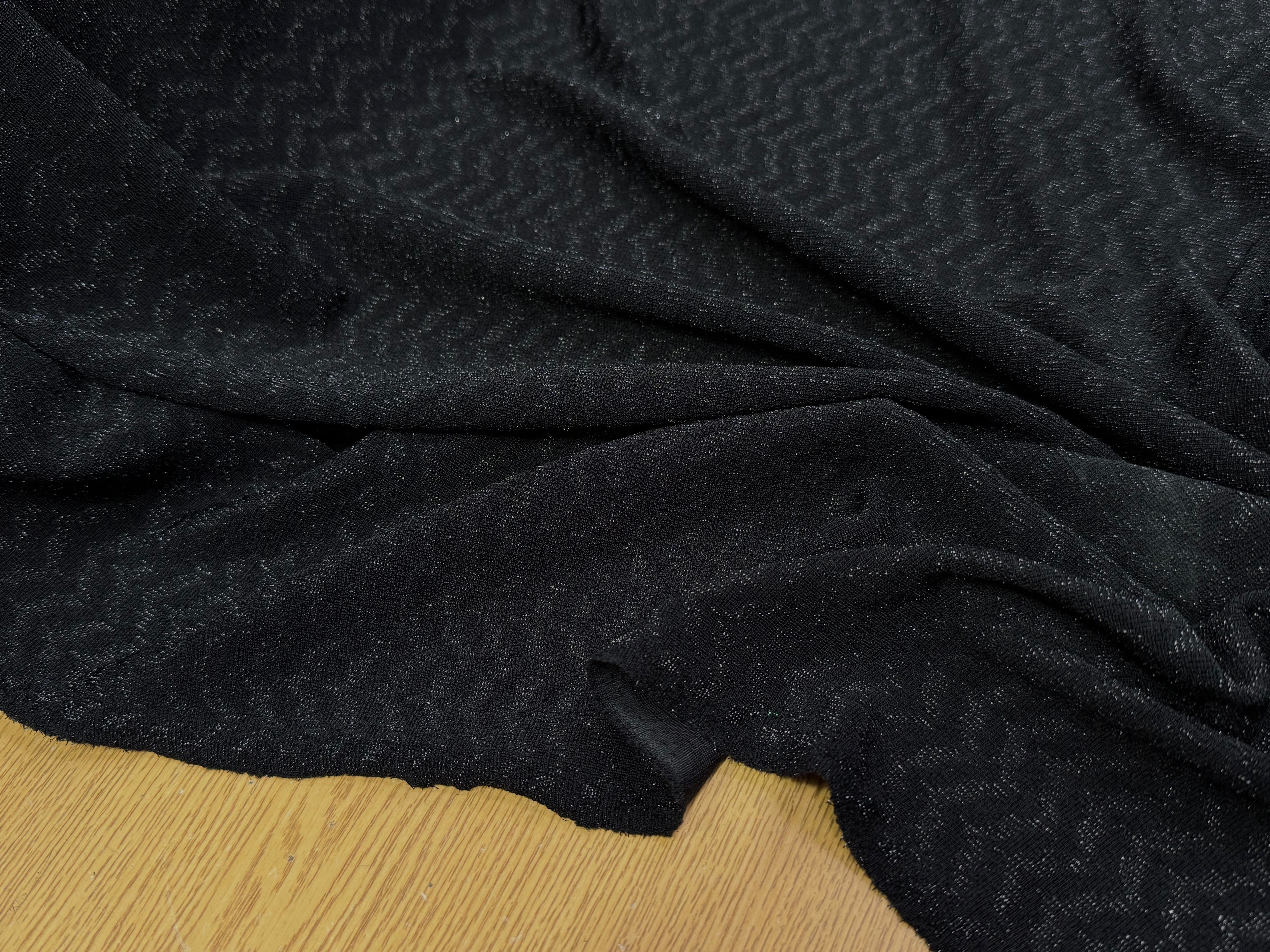MAILLE FÊTE ULTRA STRETCH BRILLANT BLACK - My Little Coupon