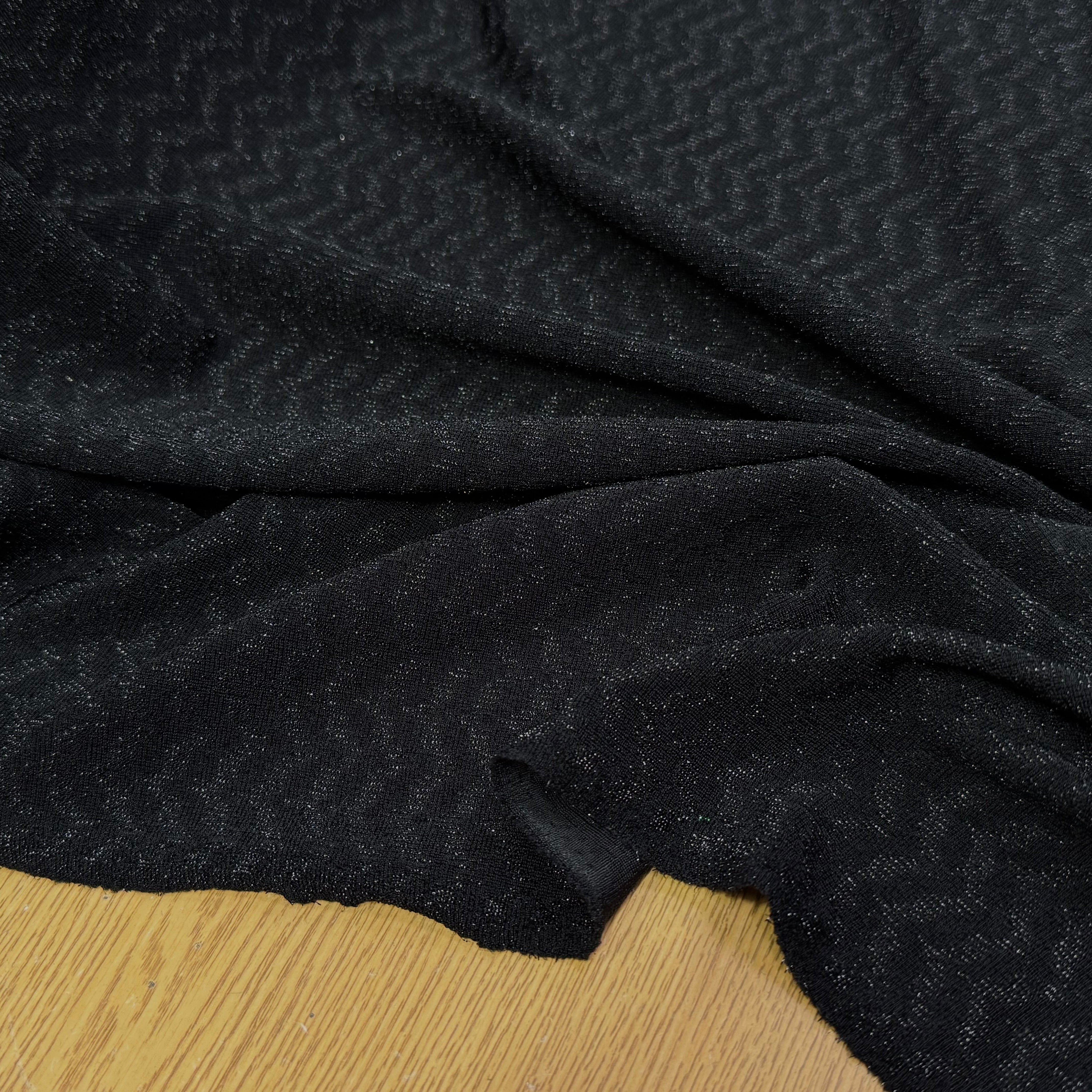 MAILLE FÊTE ULTRA STRETCH BRILLANT BLACK - My Little Coupon