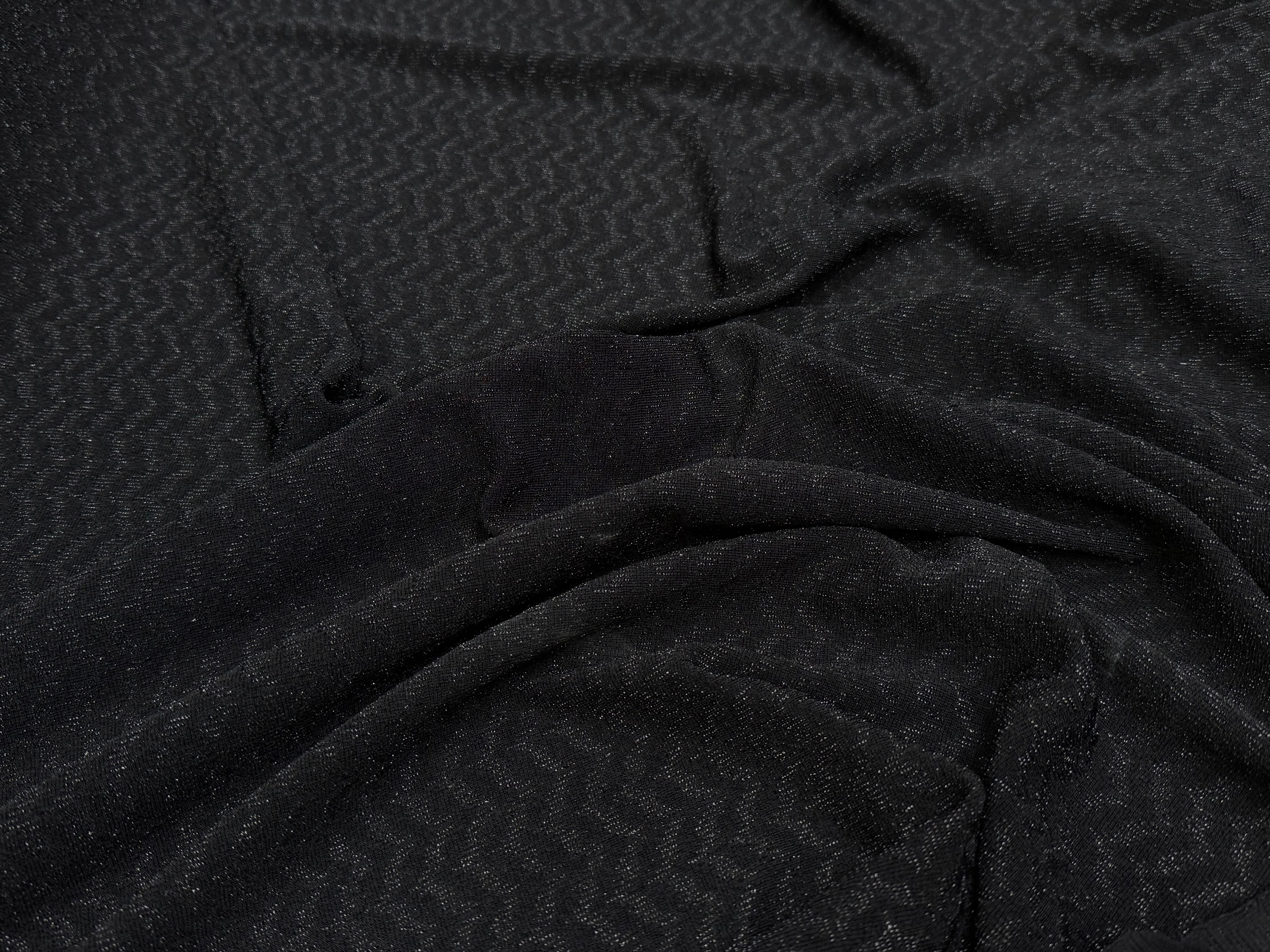 MAILLE FÊTE ULTRA STRETCH BRILLANT BLACK - My Little Coupon