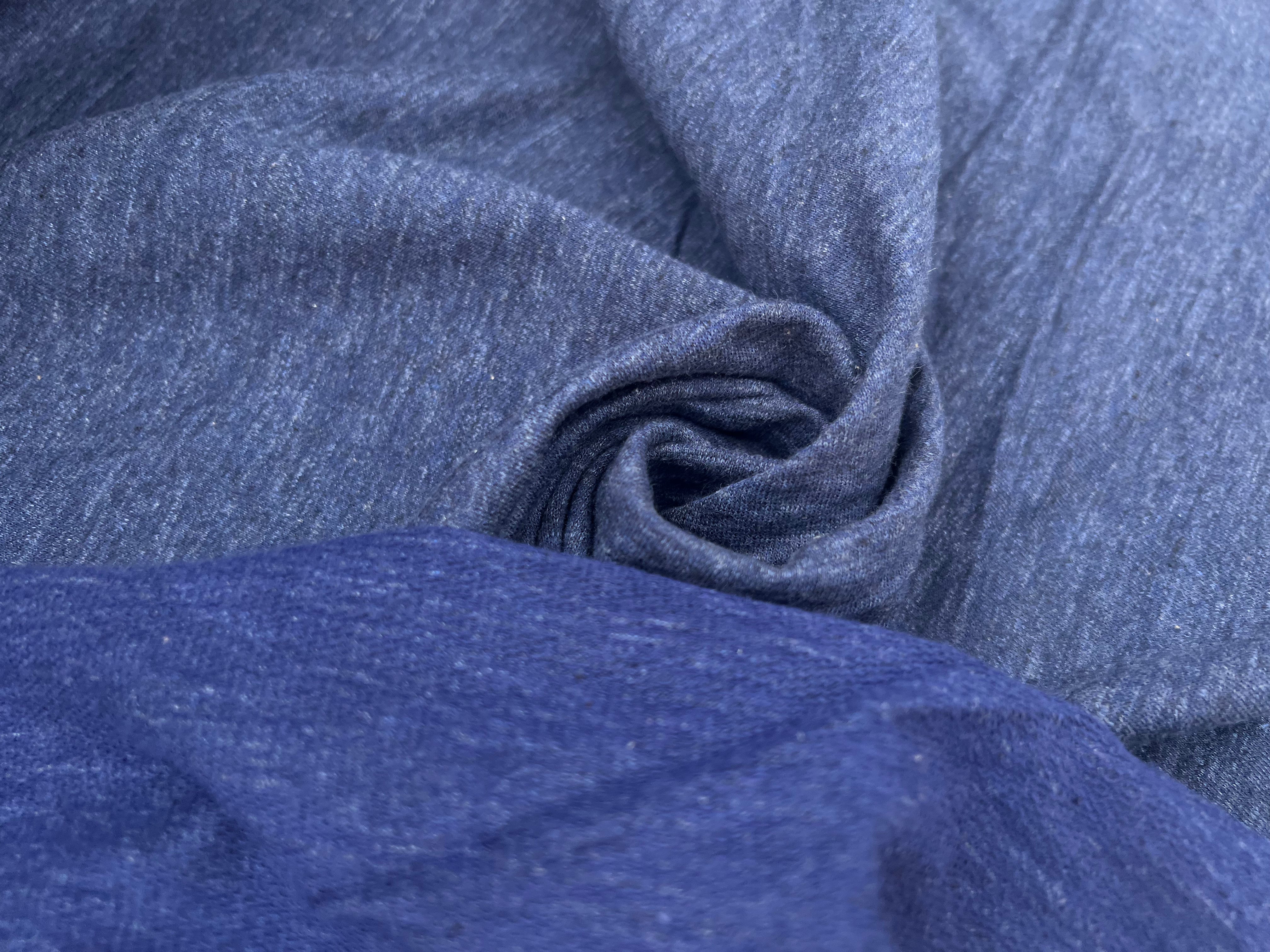 MAILLE JASPÉE OUTREMER ET GRIS MSO