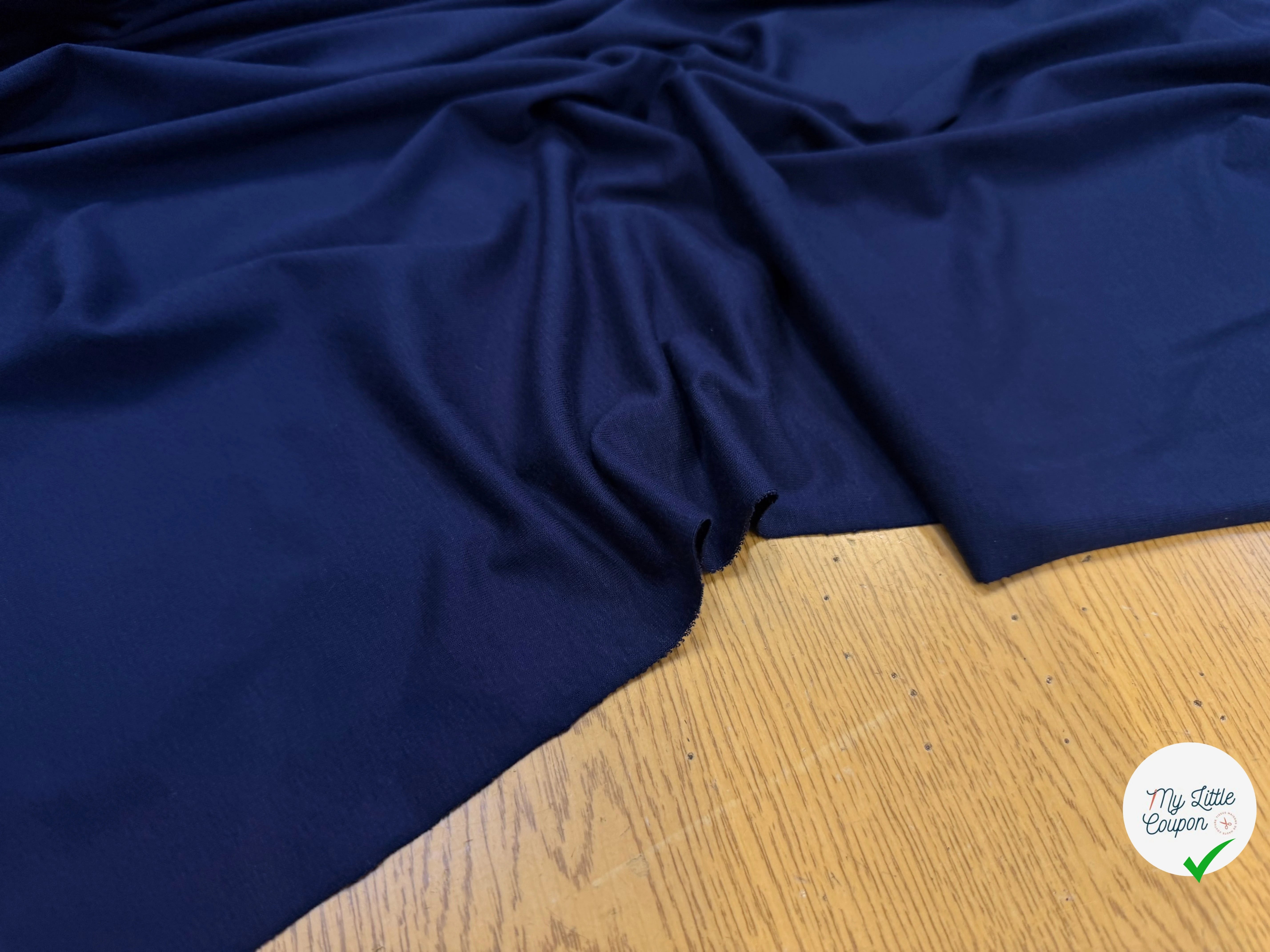 MAILLE LEGERE BLEU FONCÉ COTON 6%EA - My Little Coupon