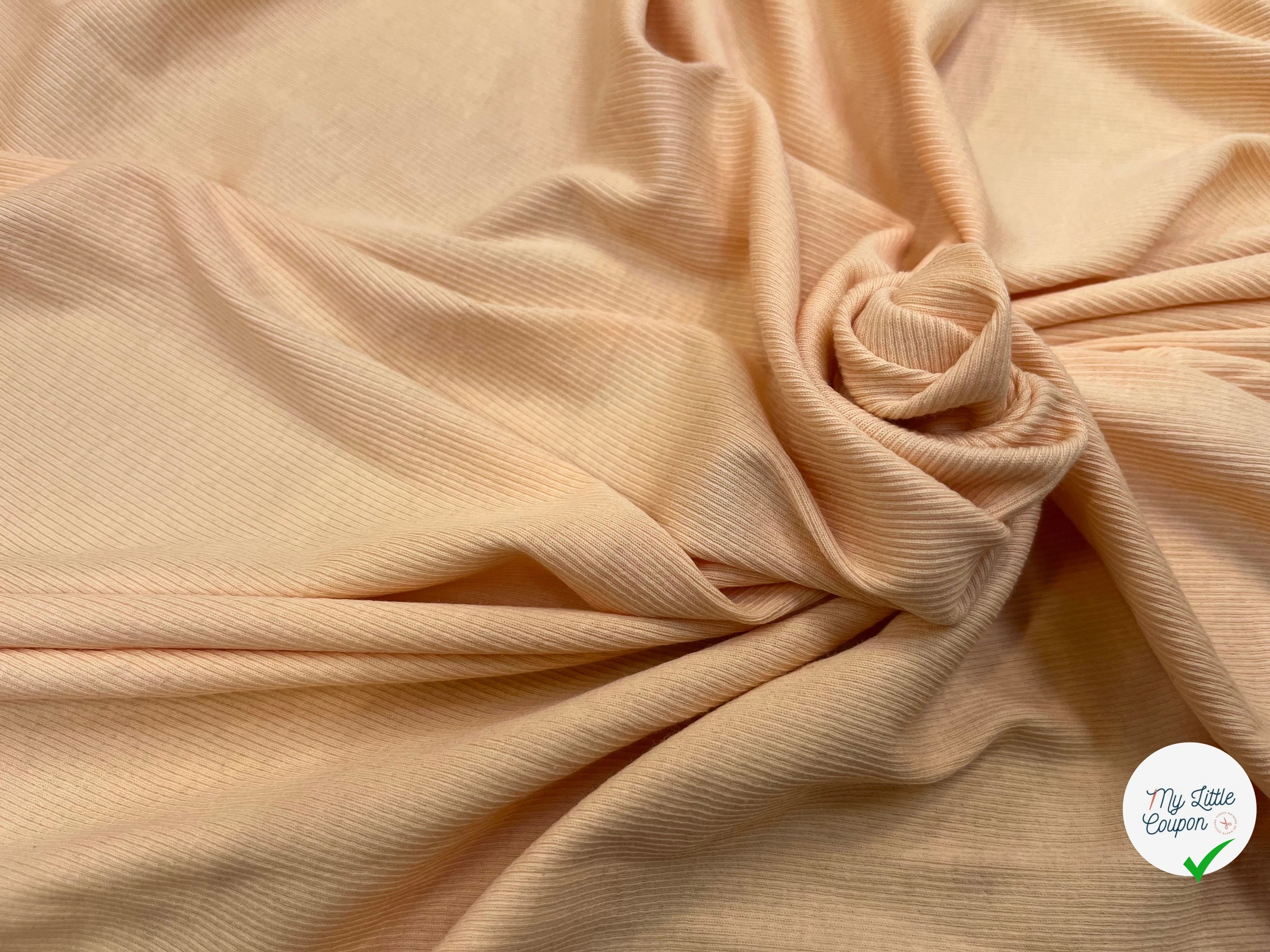 MAILLE LEGÈREMENT COTELLÉ LÉGER 105CM LIGHT SUNSET STRETCH - My Little Coupon