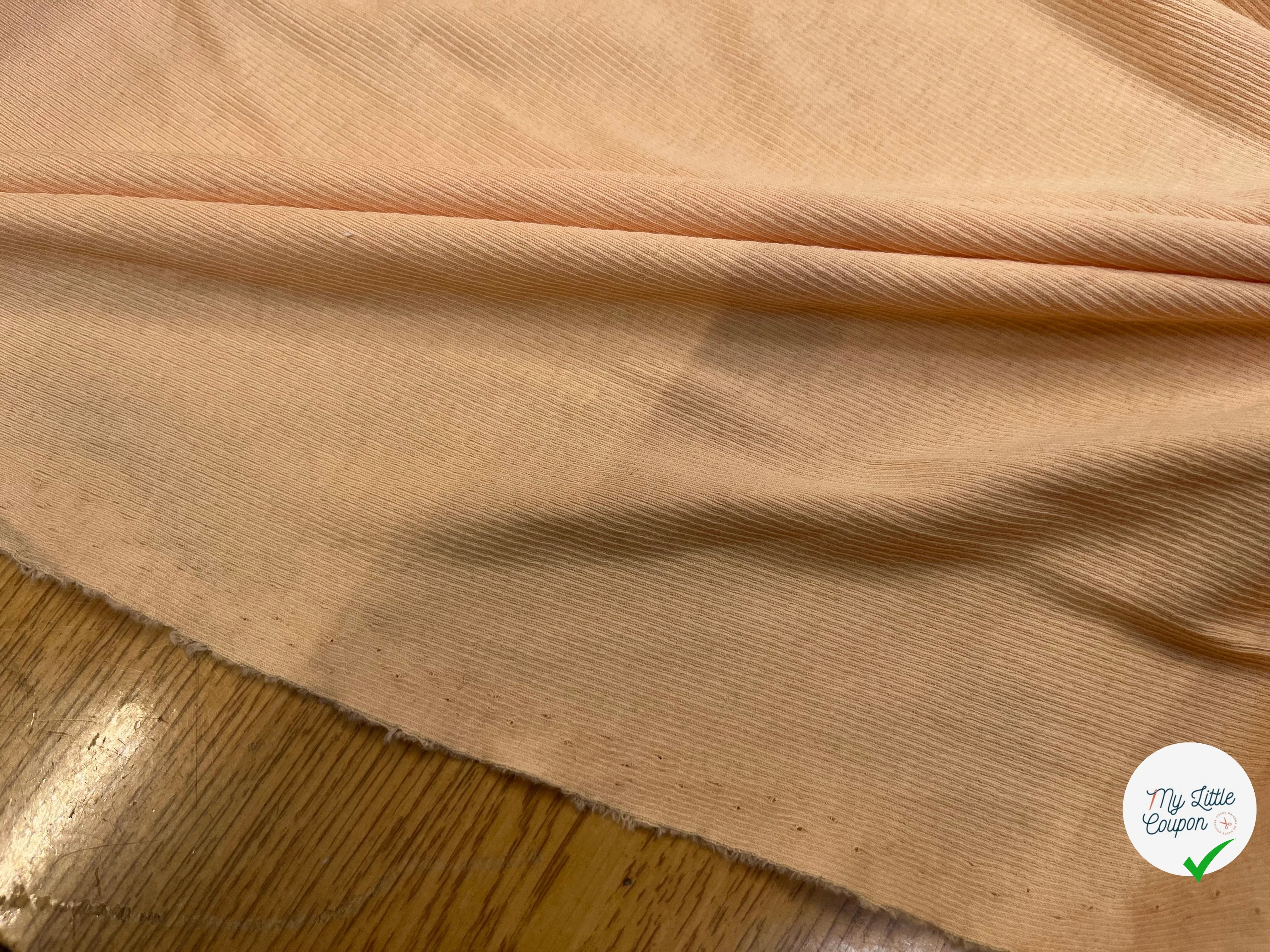 MAILLE LEGÈREMENT COTELLÉ LÉGER 105CM LIGHT SUNSET STRETCH - My Little Coupon