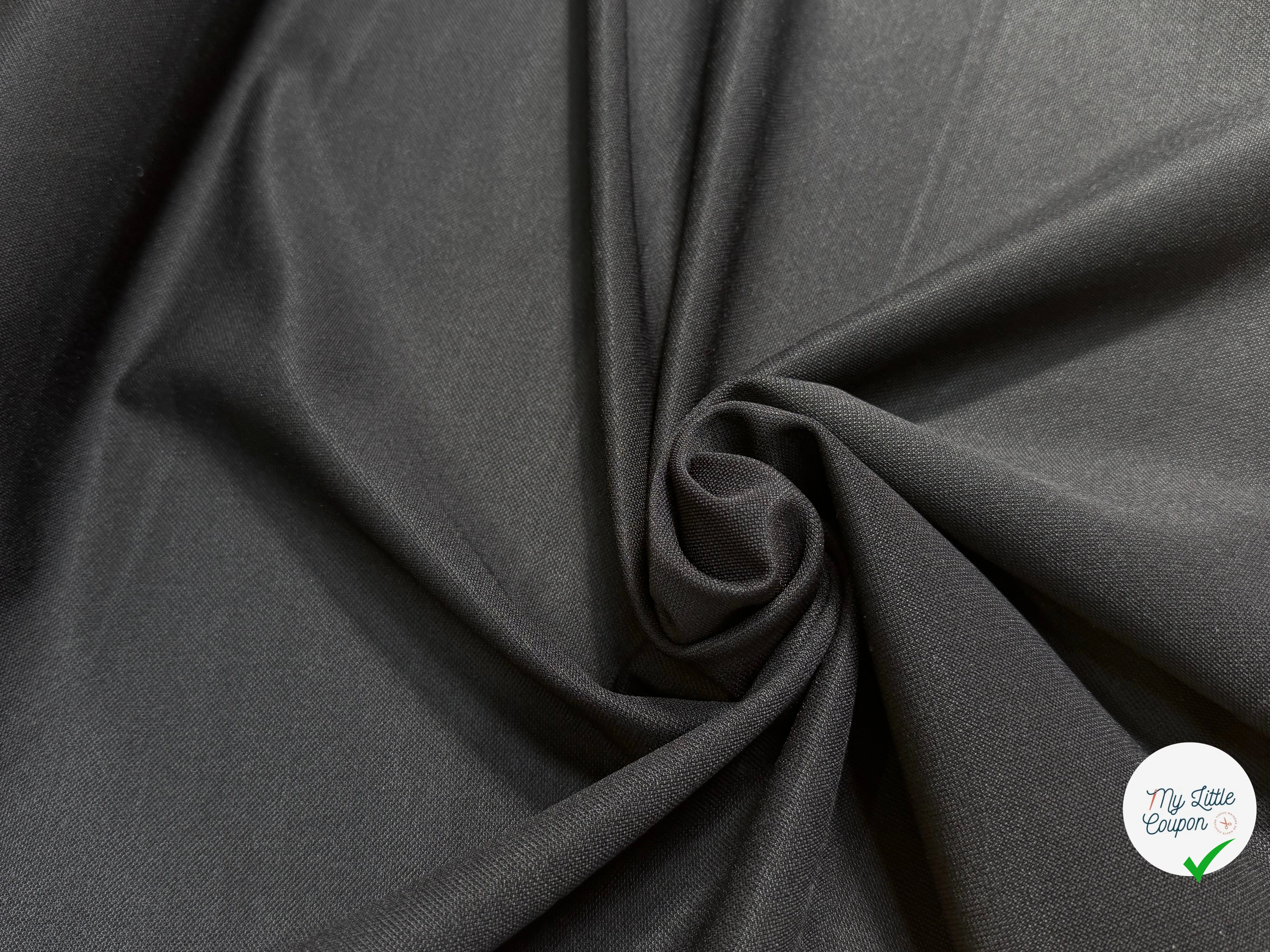 MAILLE LOURDE 76% VISCOSE ASPECT CREPE 5% ÉLASTHANNE TENUE LOURDE - My Little Coupon