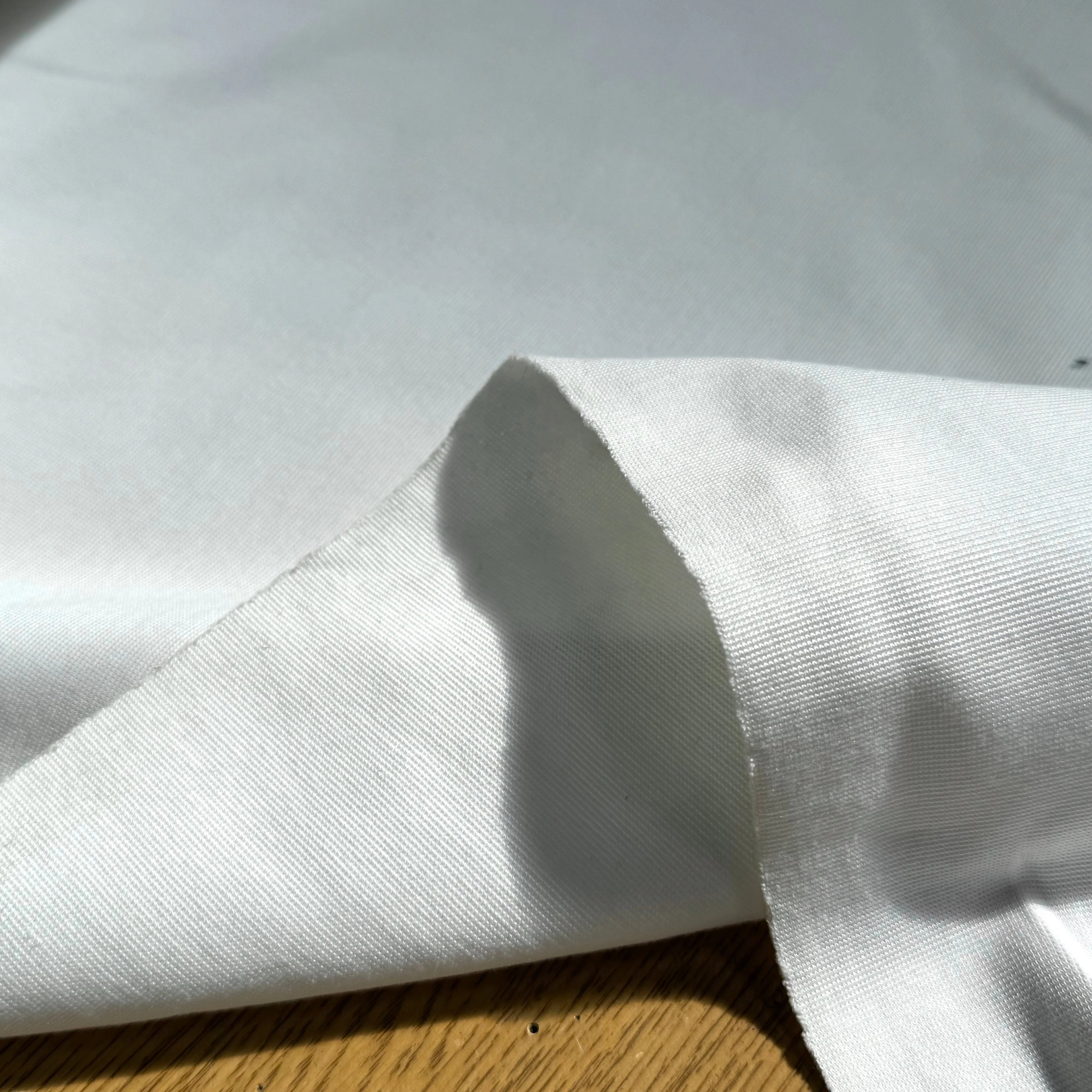 MAILLE LOURDE COTON ULTRA STRETCH BLANC - My Little Coupon