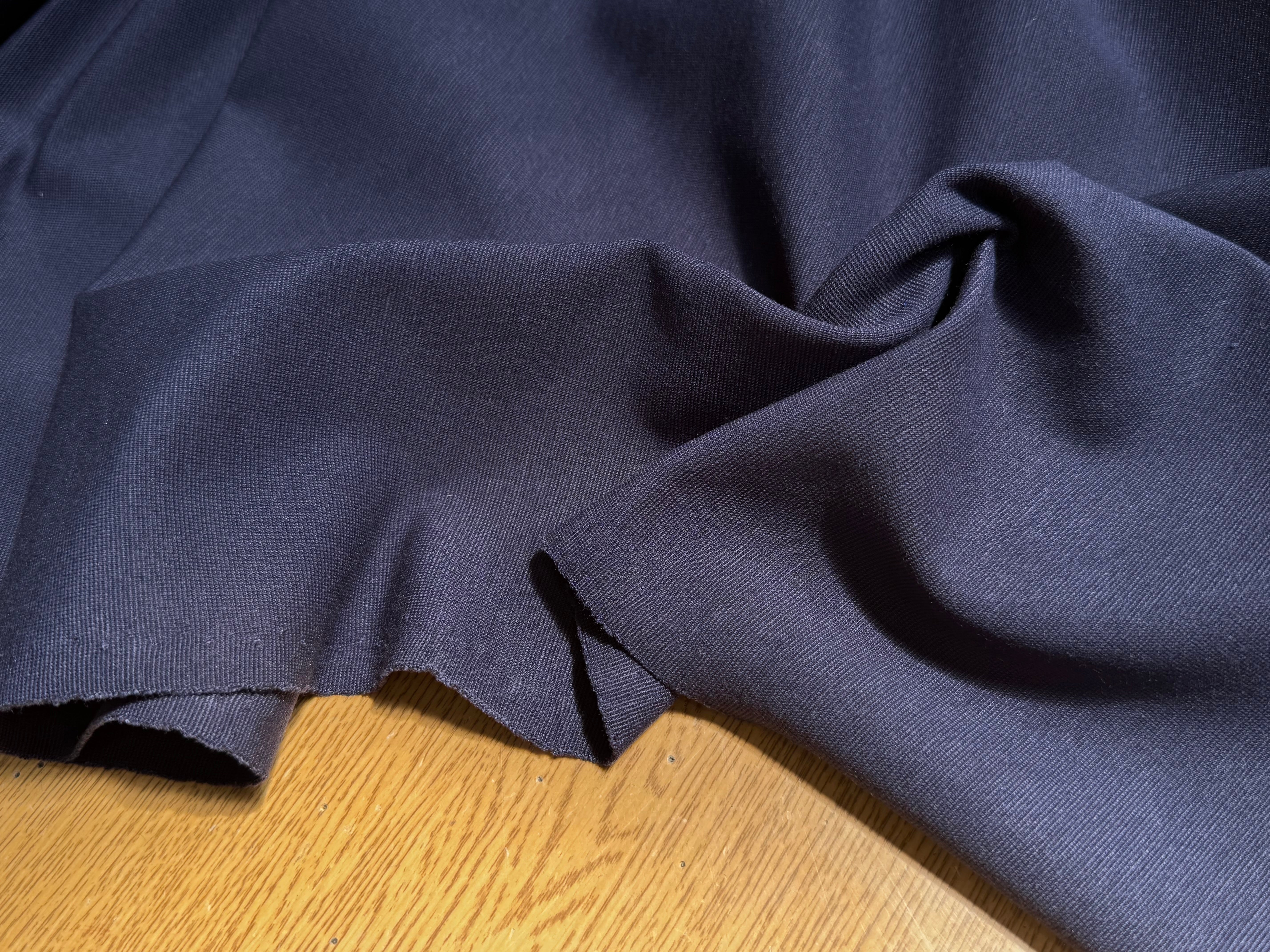 MAILLE LOURDE COTON ULTRA STRETCH MARINE - My Little Coupon