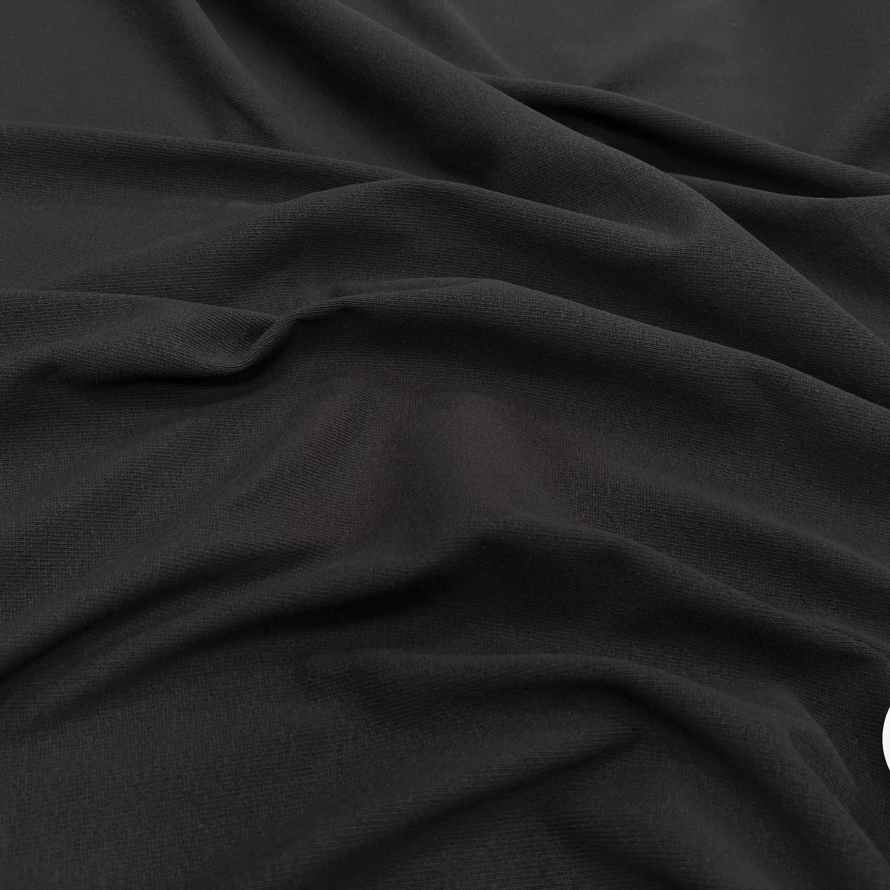 MAILLE LOURDE COTON UNI NOIR - My Little Coupon