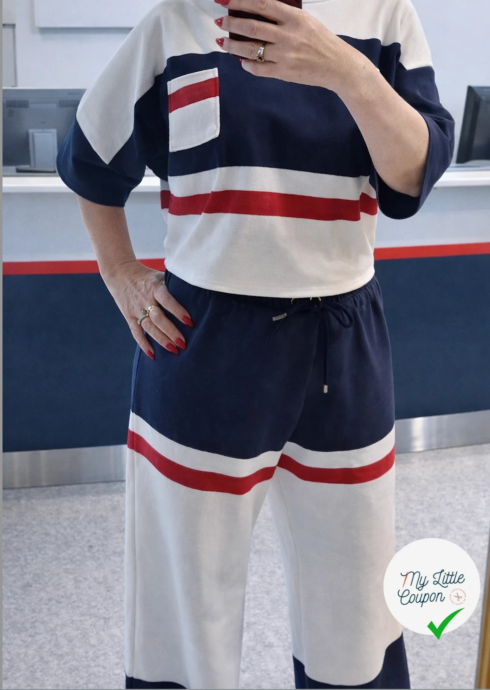 MAILLE LOURDE COTON VIVE LA FRANCE ! - My Little Coupon