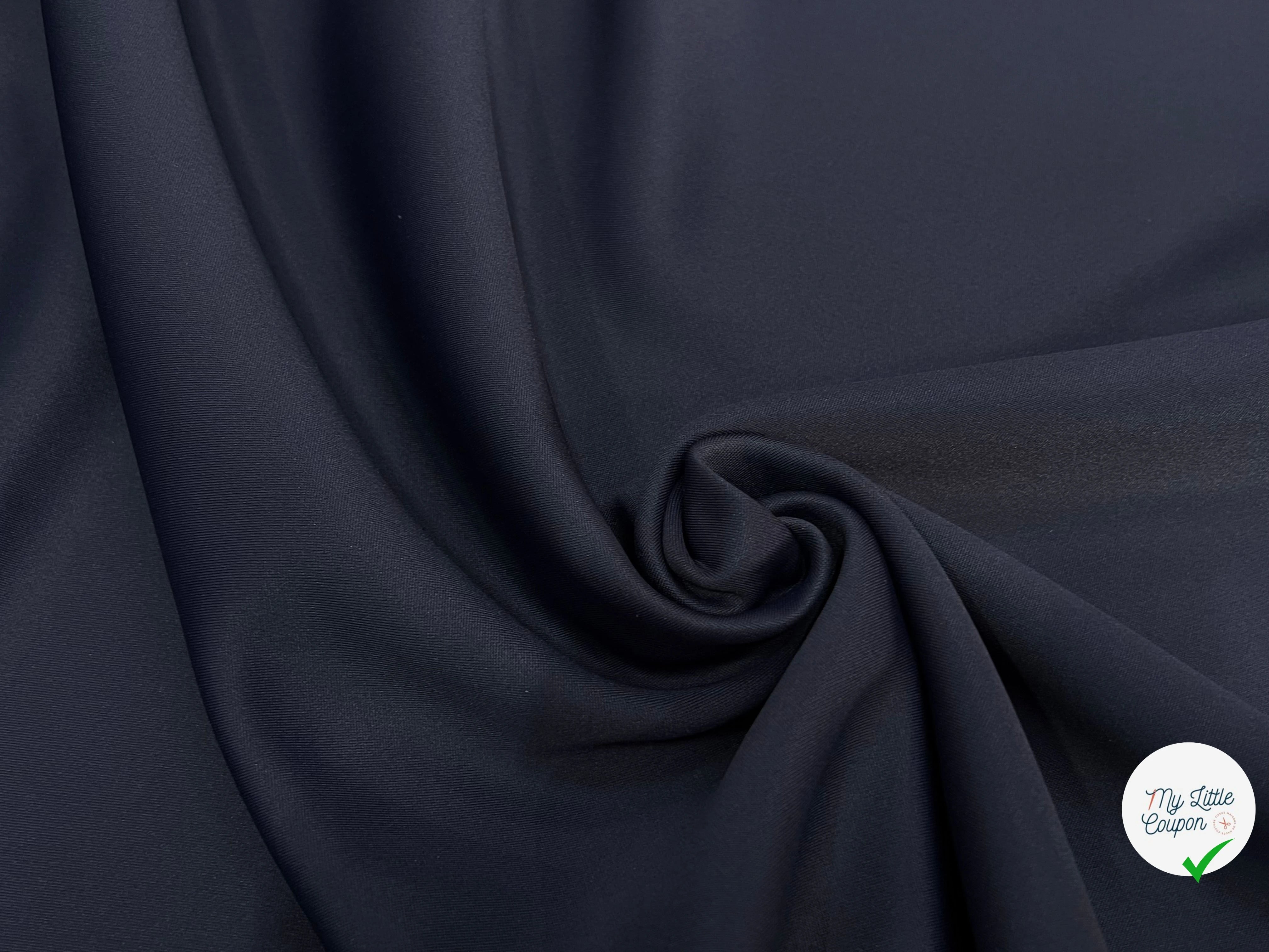 MAILLE LOURDE MILANO POLYAMIDE BLEU MARINE - My Little Coupon