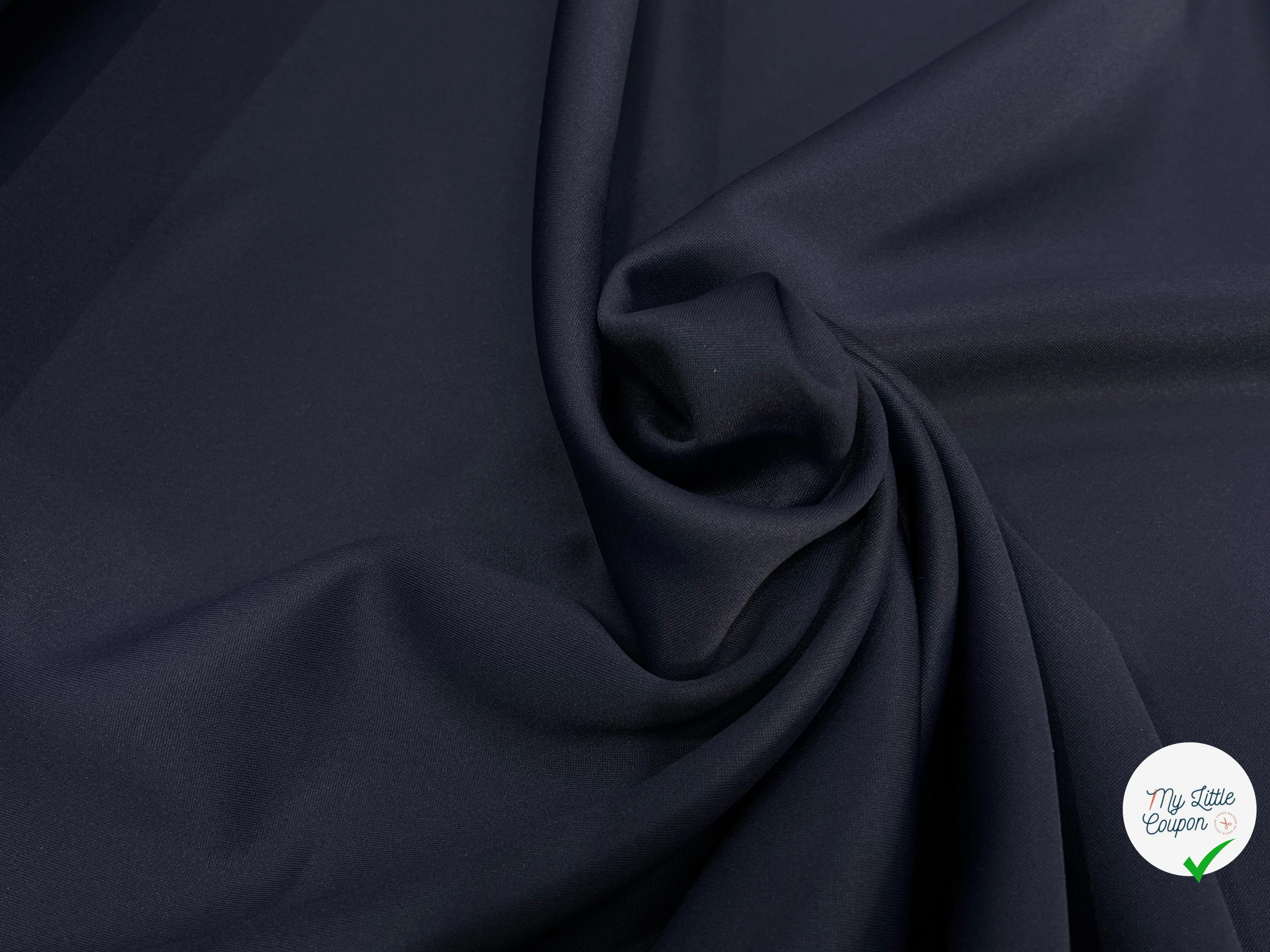 MAILLE LOURDE MILANO POLYAMIDE BLEU MARINE - My Little Coupon