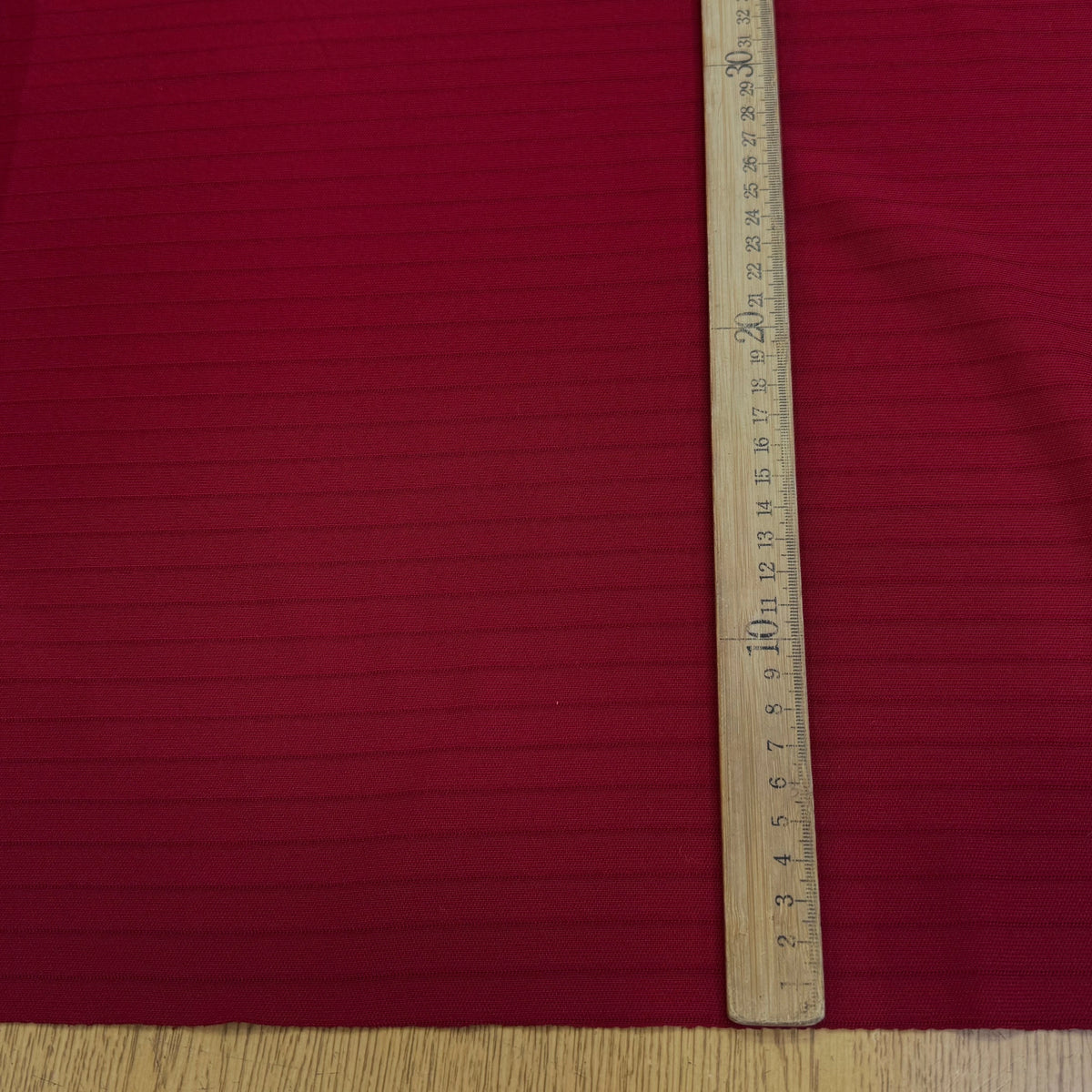 MAILLE LOURDE RAYÉE ROUGE RÊCHE FABRICATION FRANÇAISE - My Little Coupon