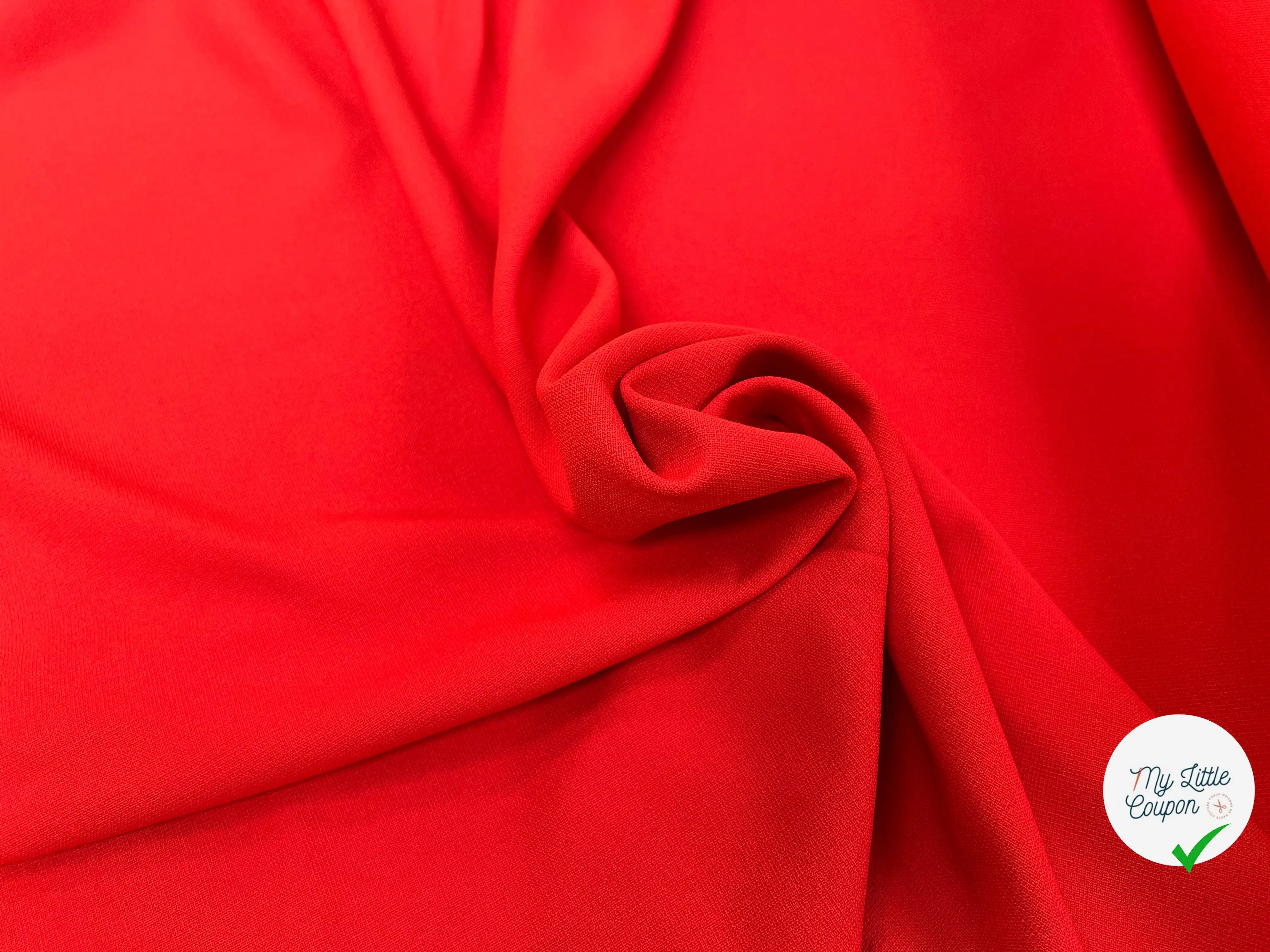 MAILLE LOURDE ROUGE COQUELICOT - My Little Coupon