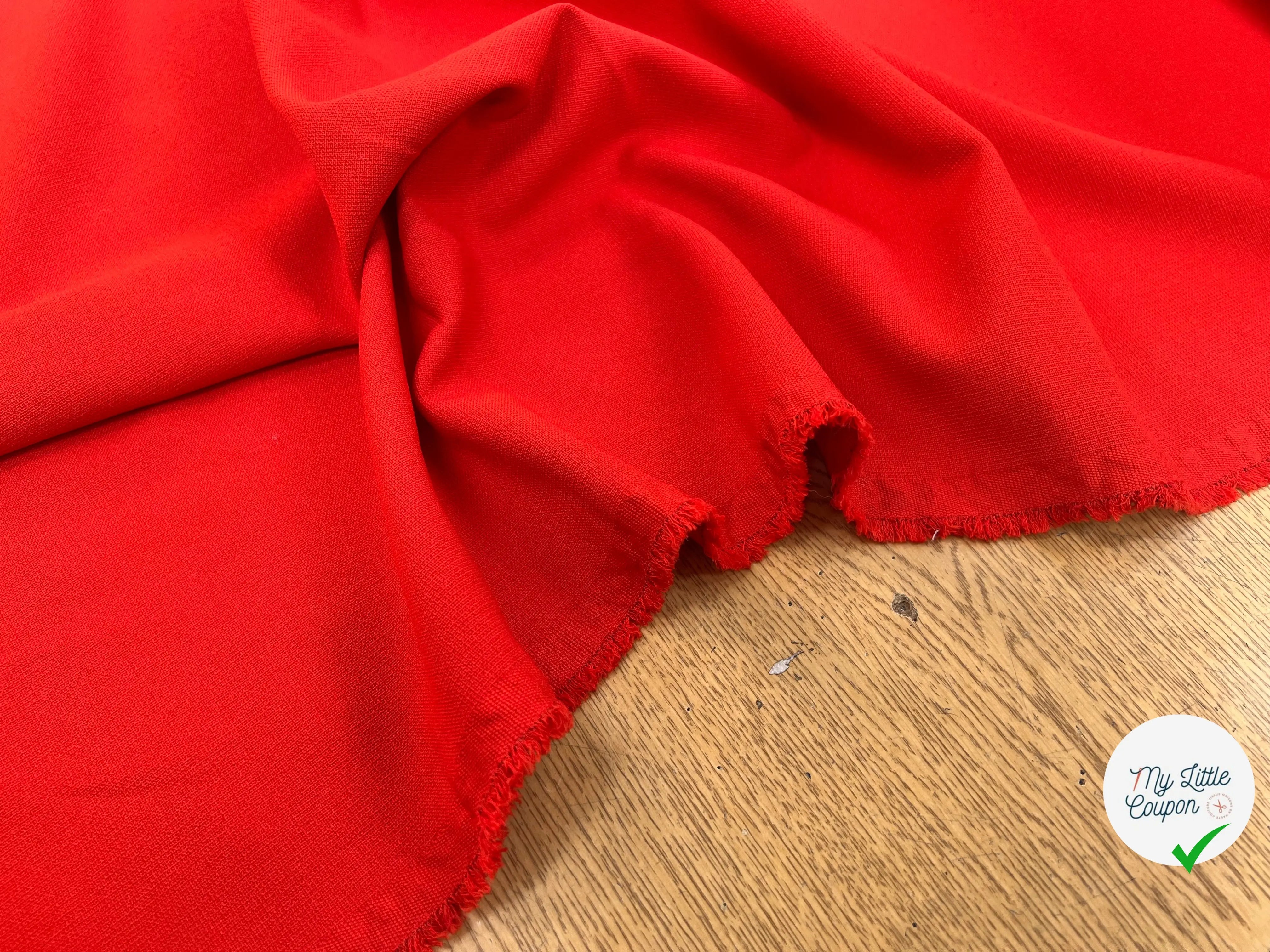 MAILLE LOURDE ROUGE COQUELICOT - My Little Coupon