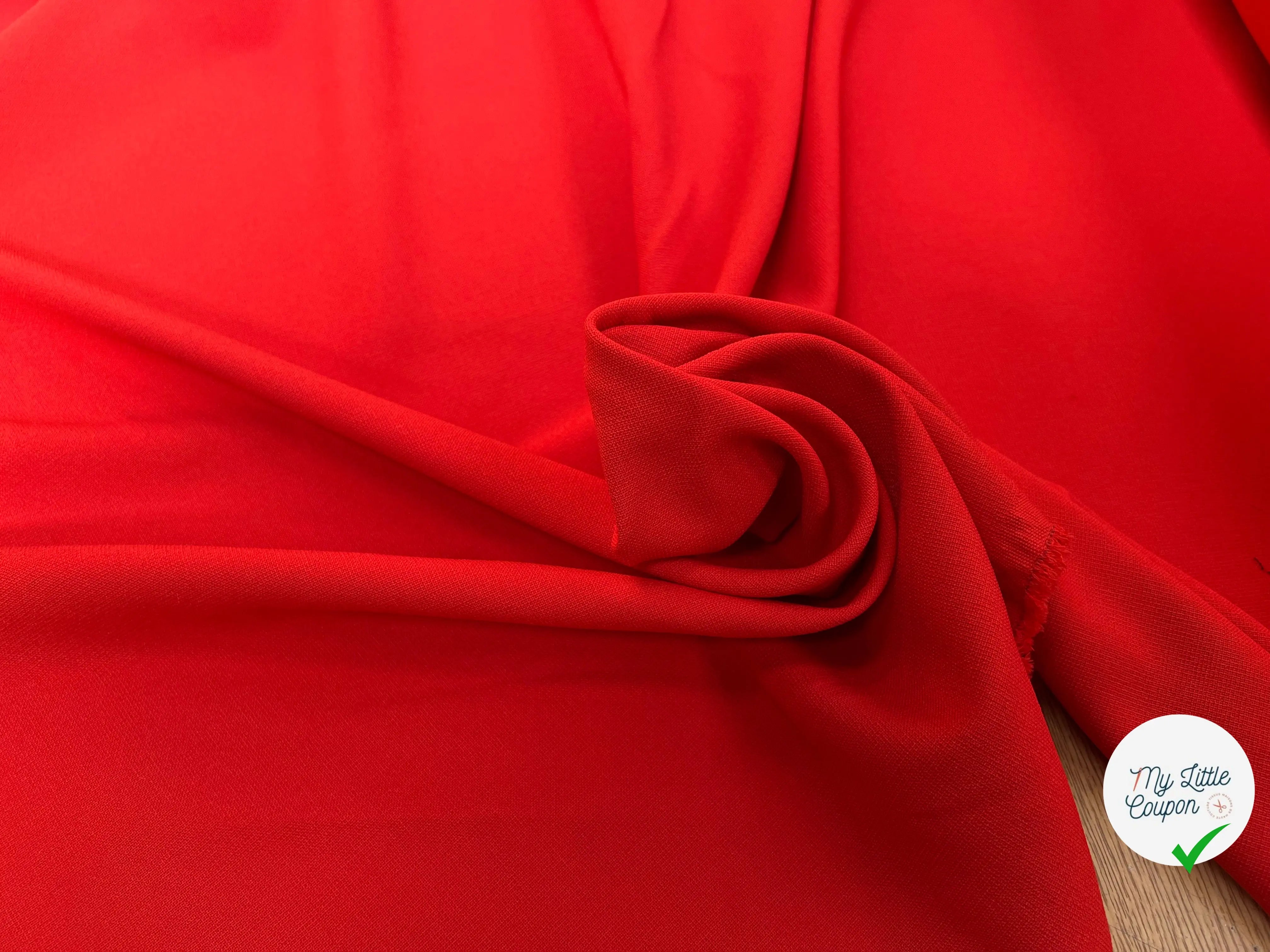 MAILLE LOURDE ROUGE COQUELICOT - My Little Coupon