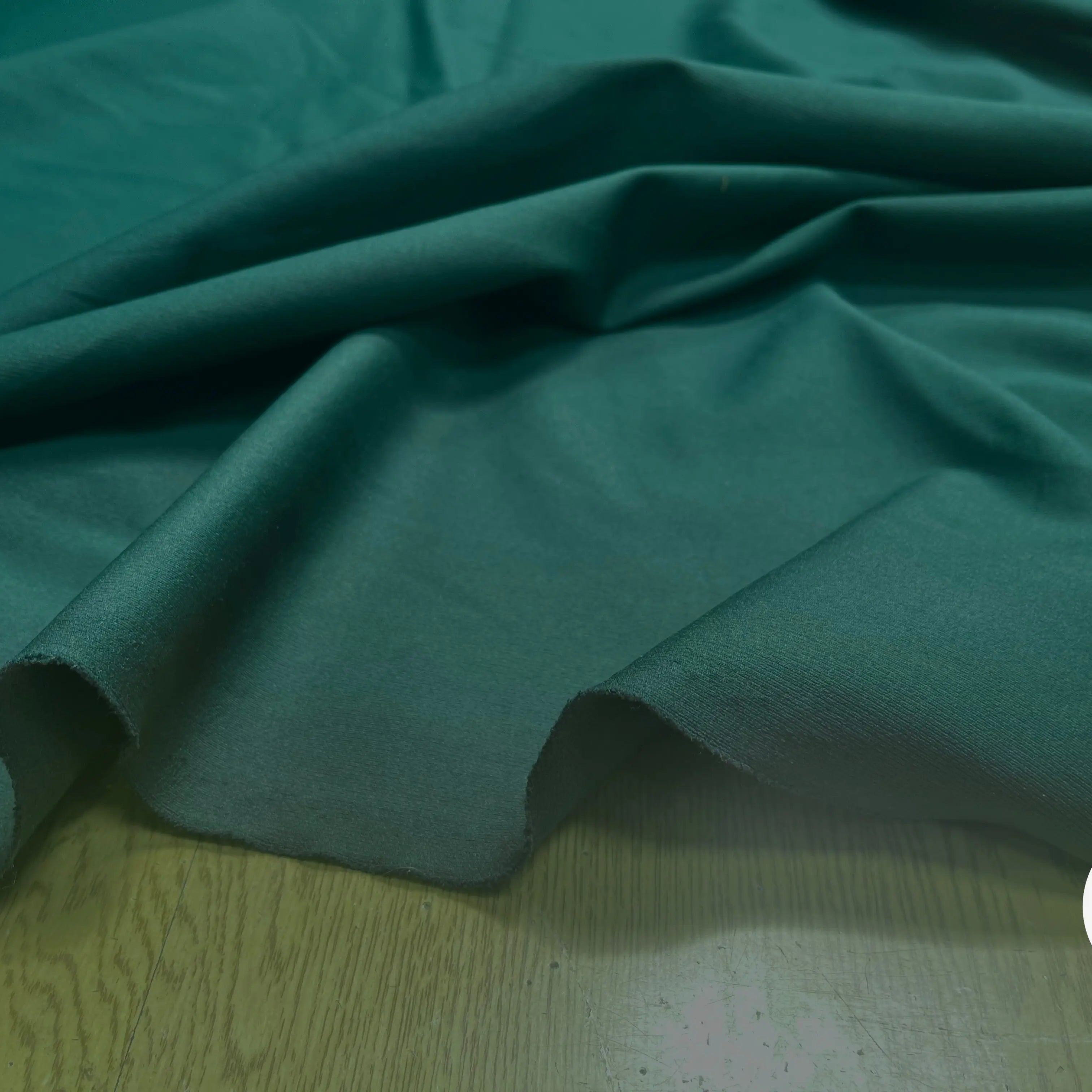 MAILLE LOURDE STRETCH VERT FONCÉ - My Little Coupon