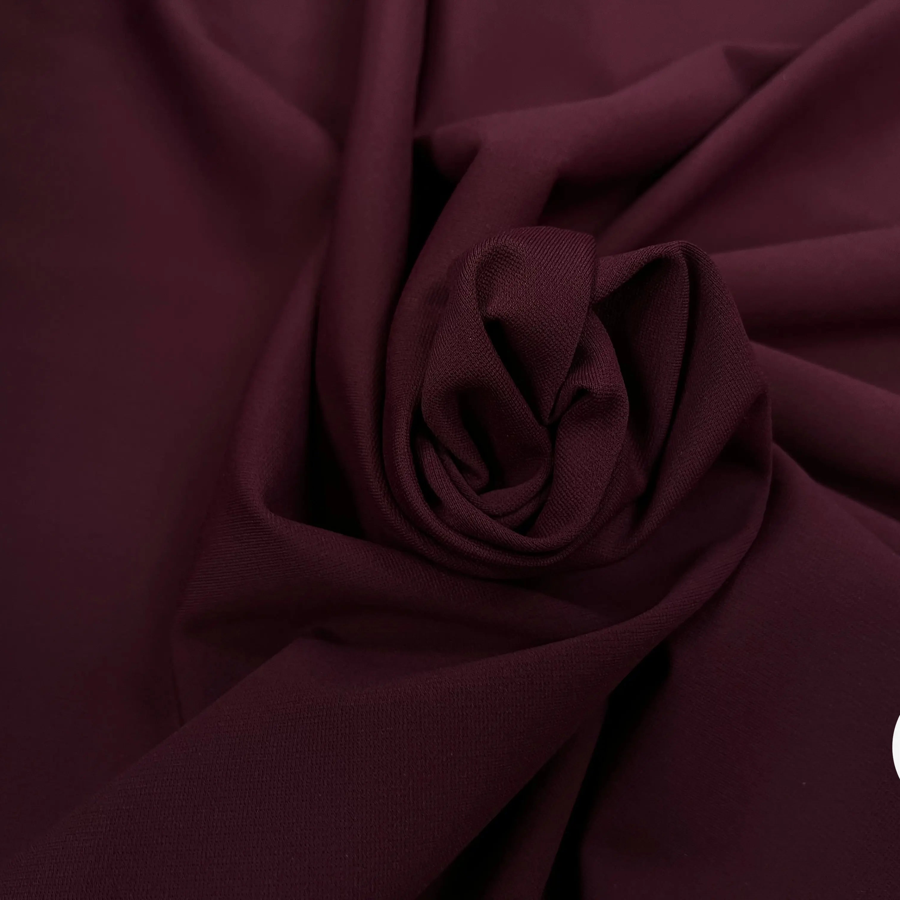 MAILLE MILANO BI STRETCH TECNICO BORDEAUX 10% ELASTHANNE - My Little Coupon