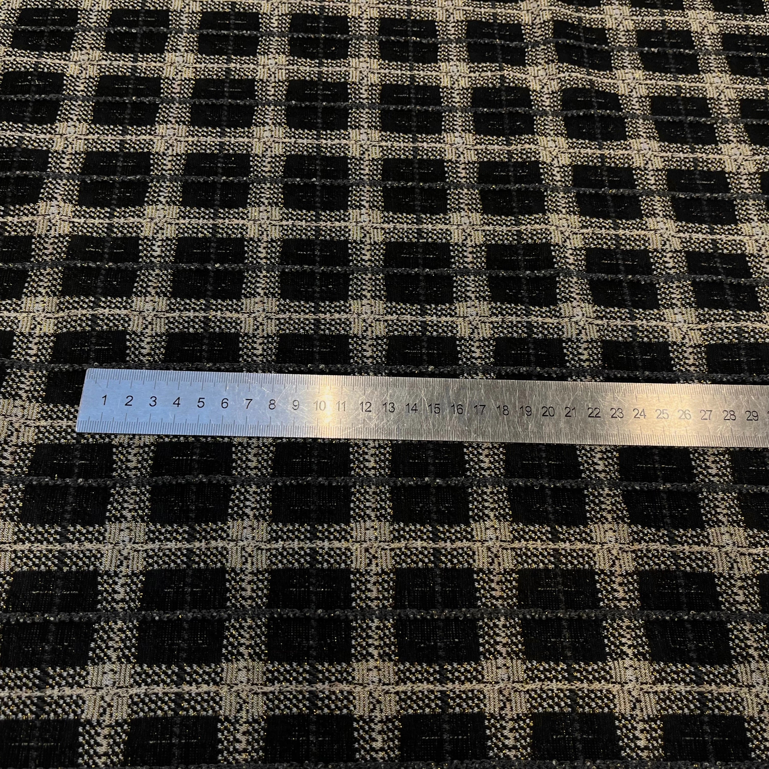 MAILLE MILANO FIL OR À CARREAUX - My Little Coupon