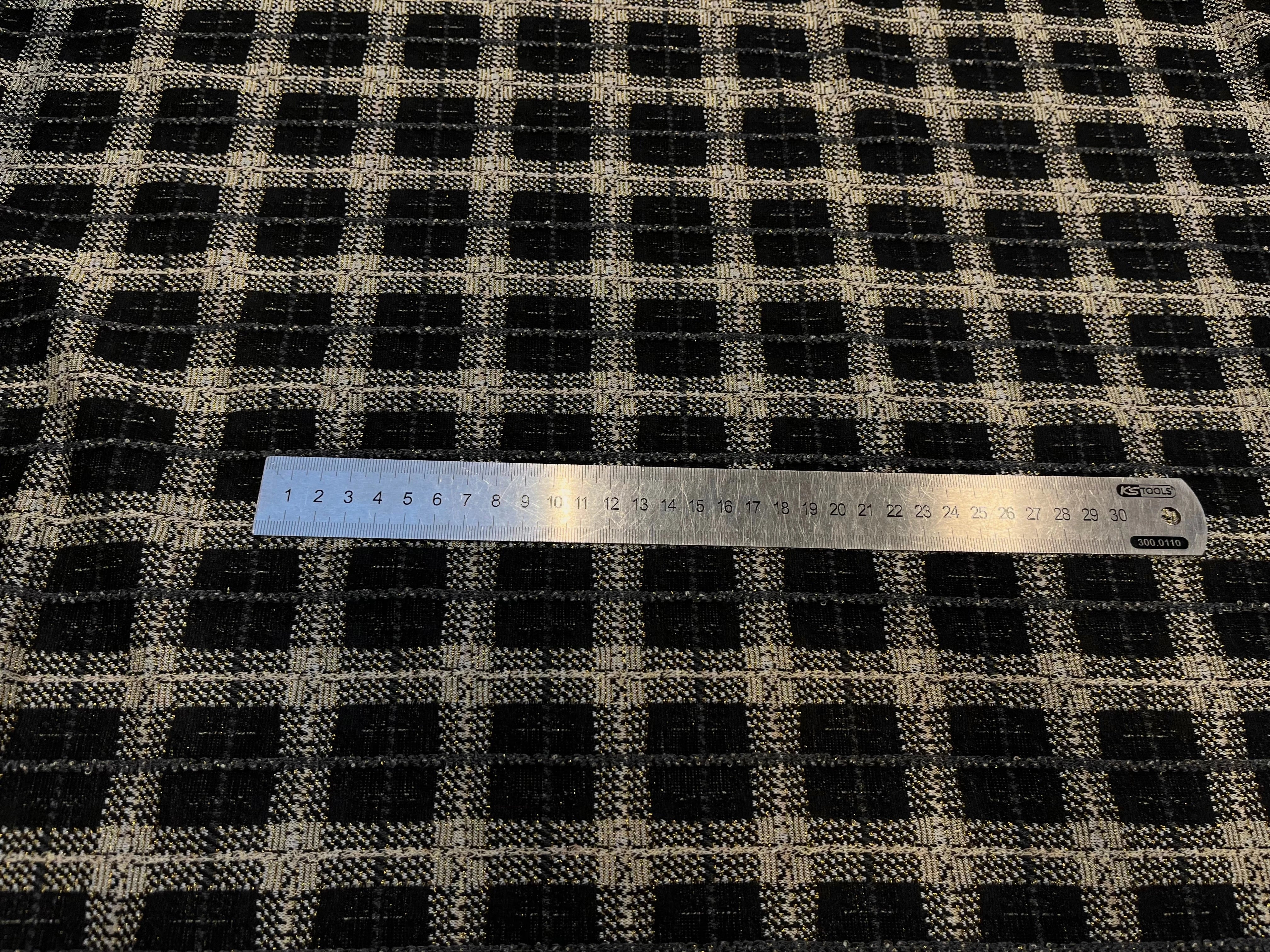 MAILLE MILANO FIL OR À CARREAUX - My Little Coupon