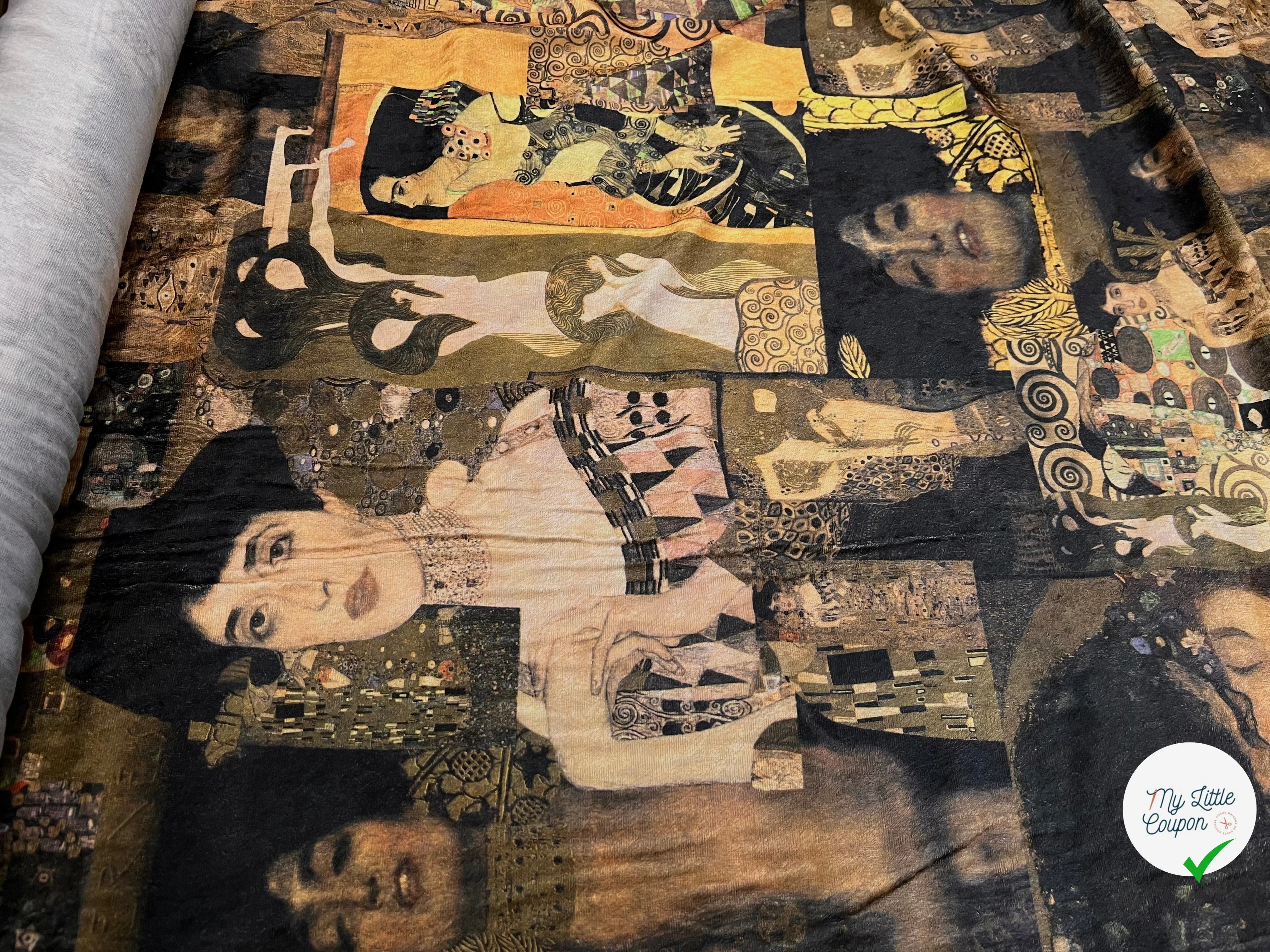 MAILLE MOTIF MOSAIQUE DE VISAGE - My Little Coupon