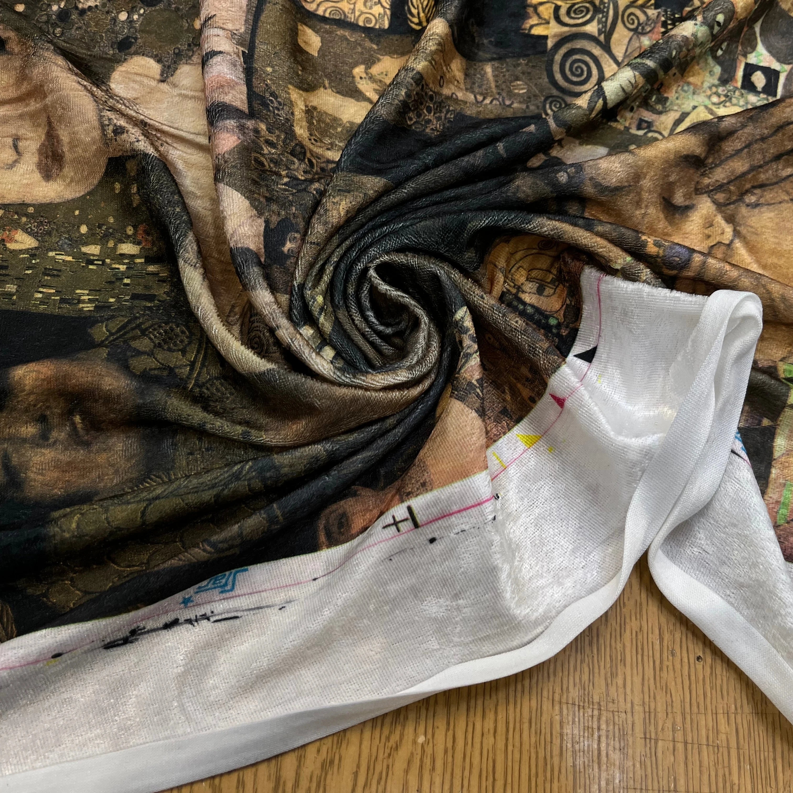 MAILLE MOTIF MOSAIQUE DE VISAGE - My Little Coupon