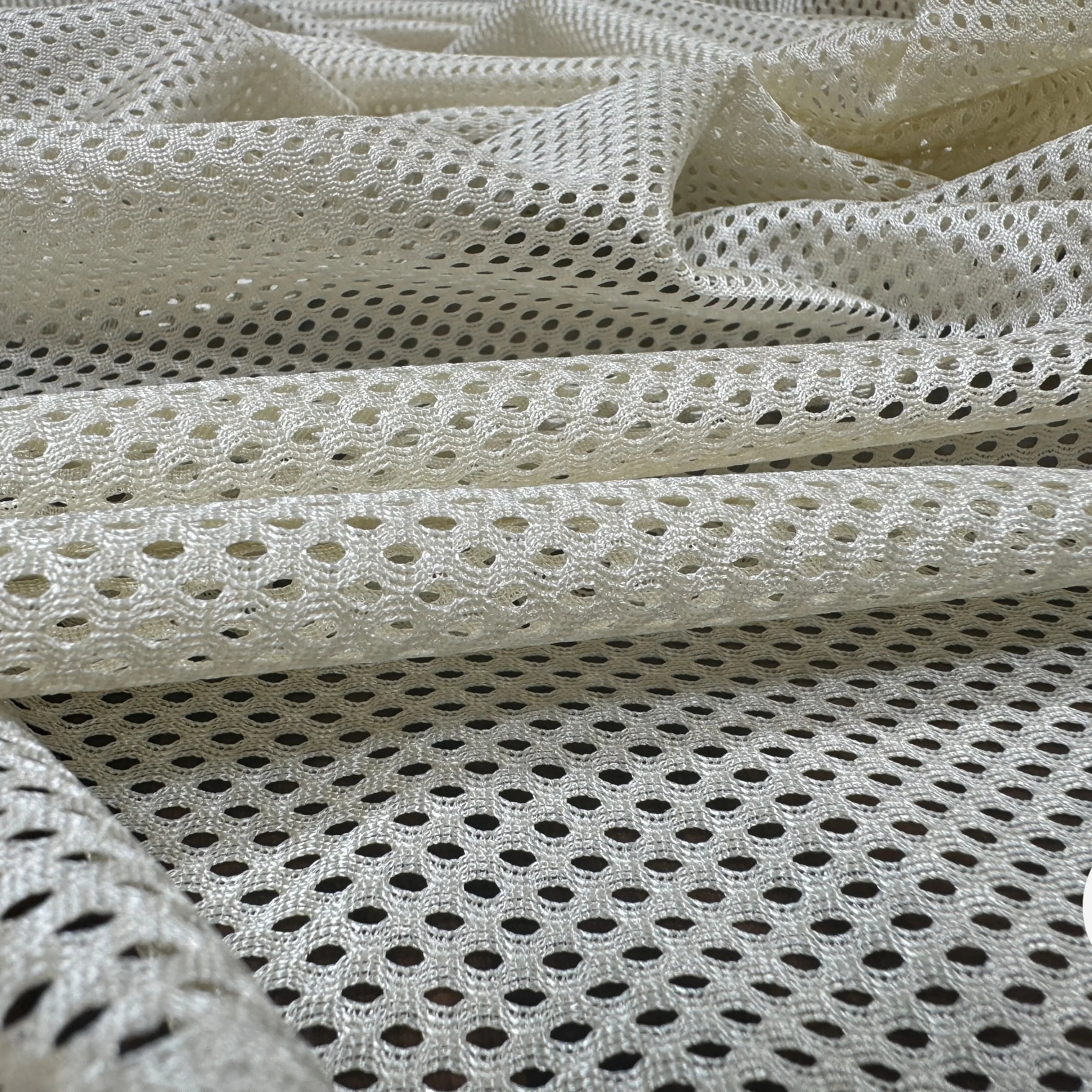 MAILLE PERFORÉE MESH BEIGE - My Little Coupon
